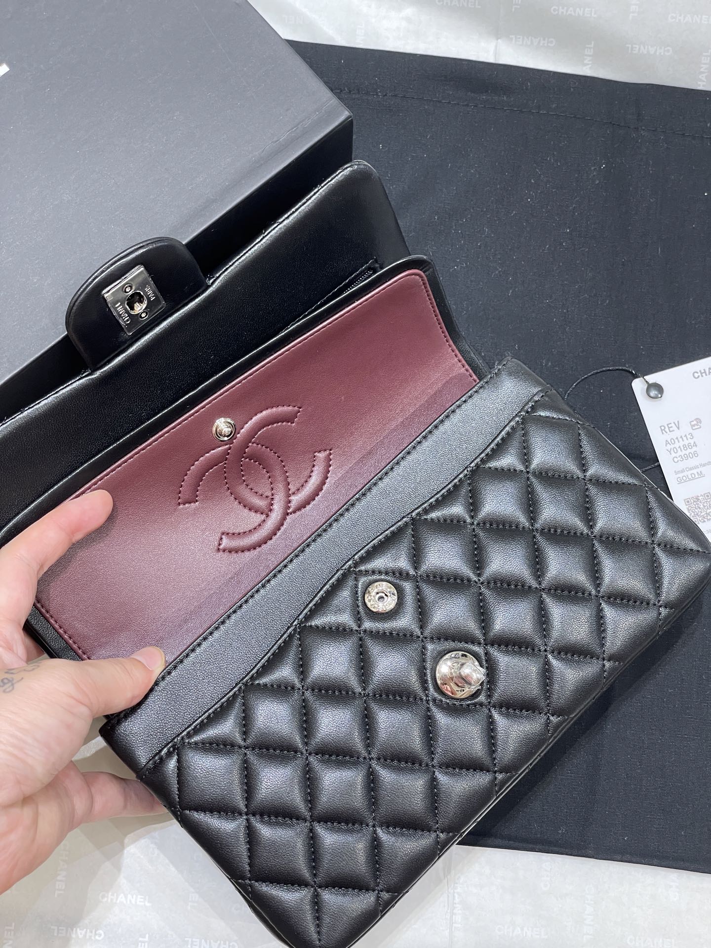 Chanel /460/470 羊皮升级版三个尺寸采用新版六角螺丝