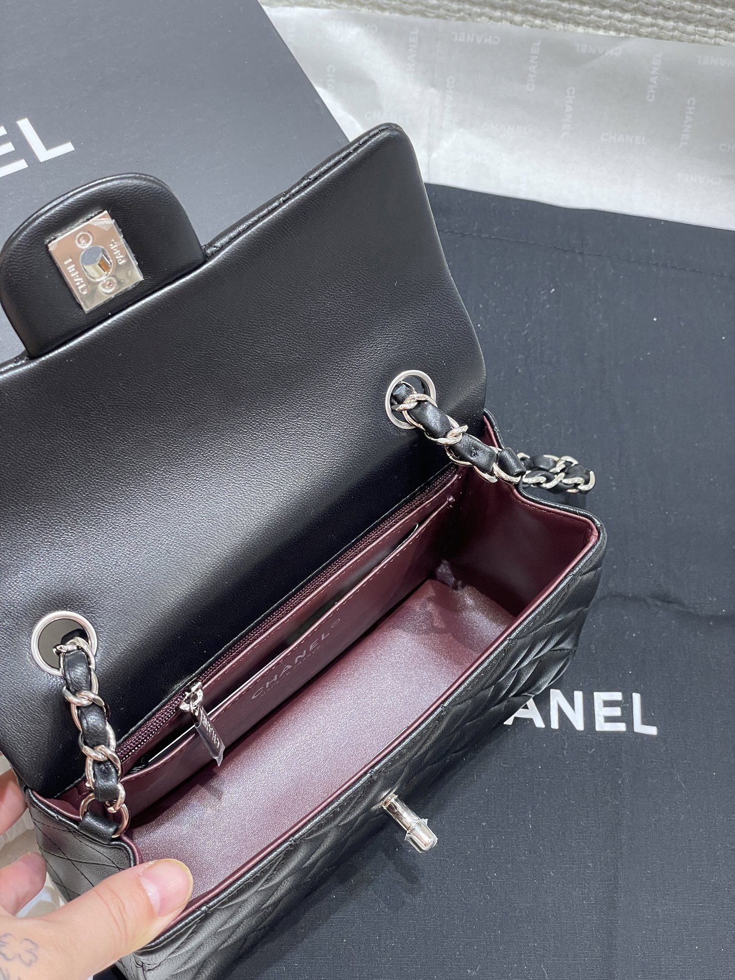 Chanel /460/470 羊皮升级版三个尺寸采用新版六角螺丝