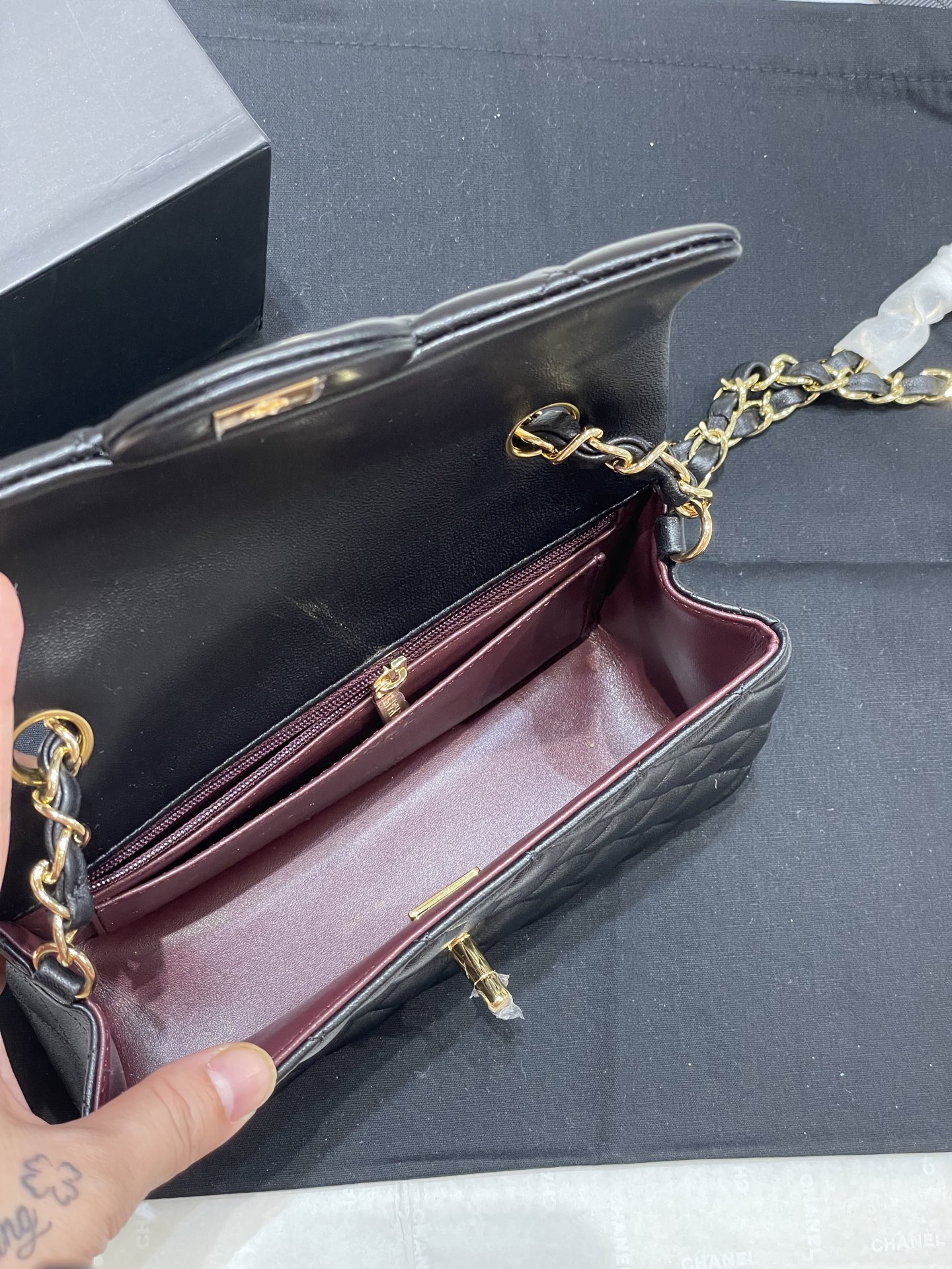 Chanel /460/470 羊皮升级版三个尺寸采用新版六角螺丝