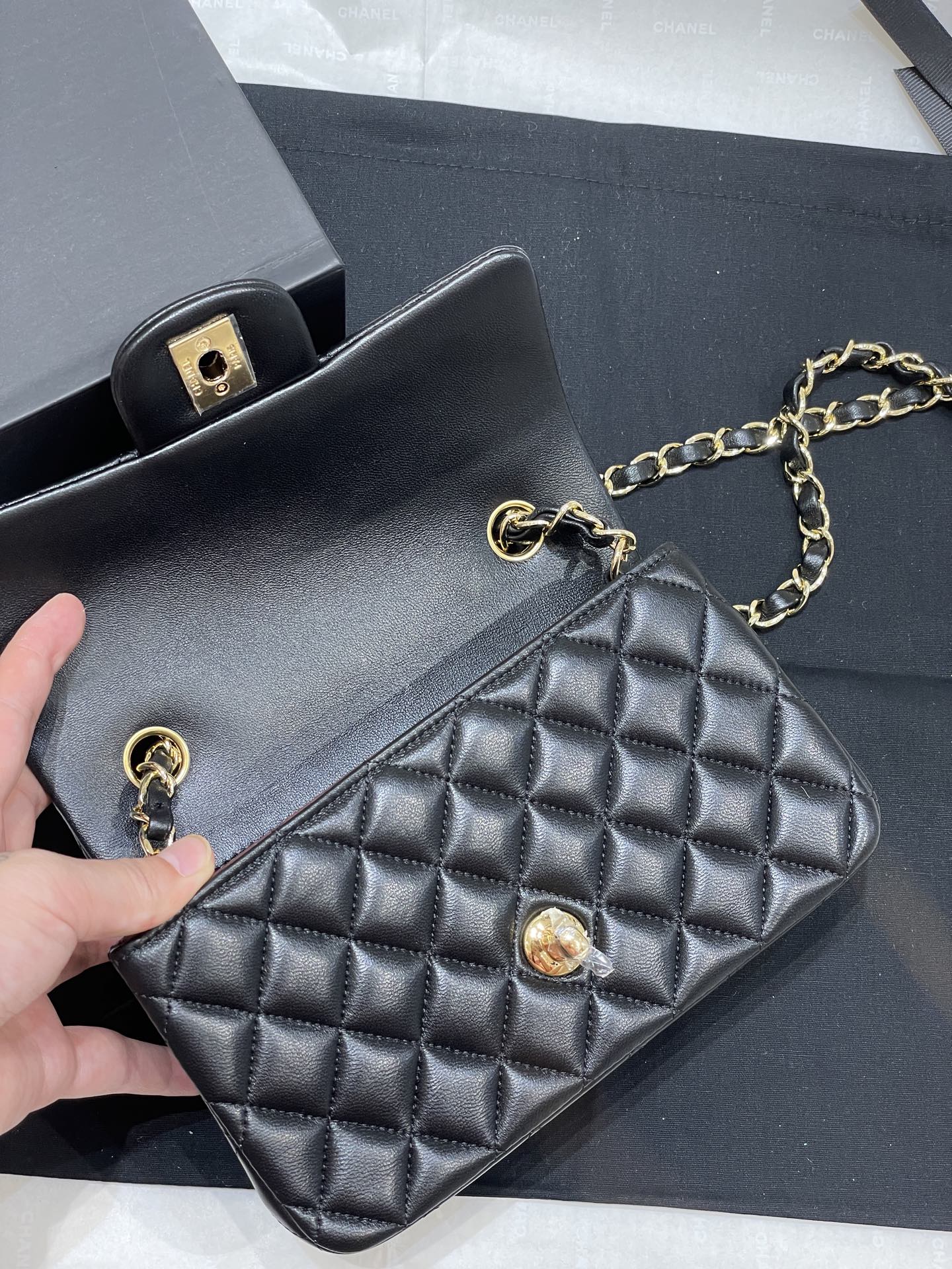 Chanel /460/470 羊皮升级版三个尺寸采用新版六角螺丝