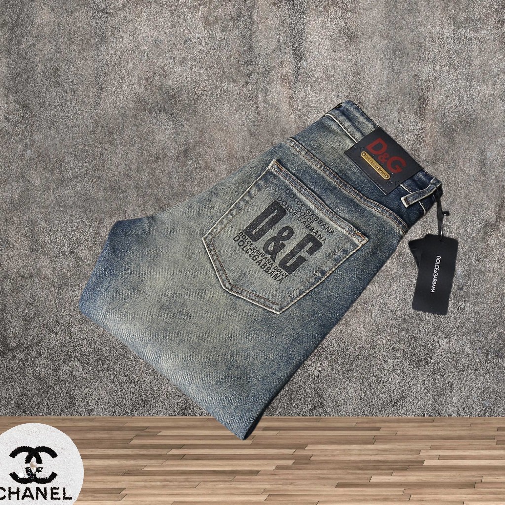 D&G 杜嘉班纳 秋冬牛仔裤 - 贅沢な着心地と洗練されたデザイン