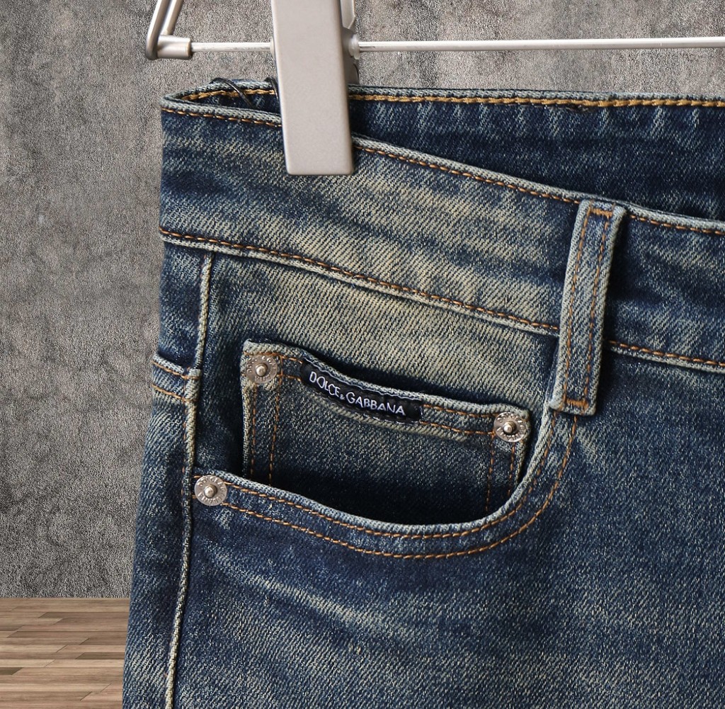 D&G 杜嘉班纳 秋冬牛仔裤 - 贅沢な着心地と洗練されたデザイン