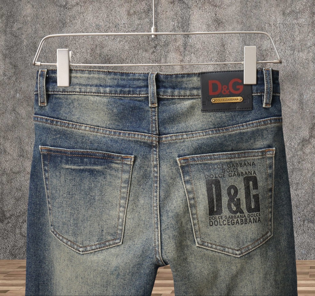 D&G 杜嘉班纳 秋冬牛仔裤 - 贅沢な着心地と洗練されたデザイン