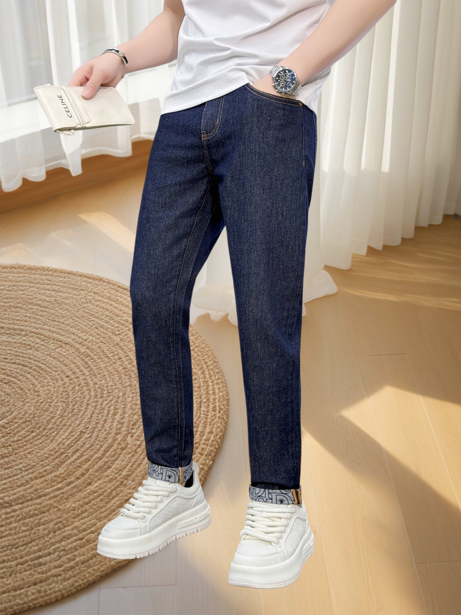 🔥DIOR 迪奥 26年新款牛仔裤🔥专柜热销款休闲裤 品味与价值共享 身穿着非常舒适 低调不失奢华 穿出