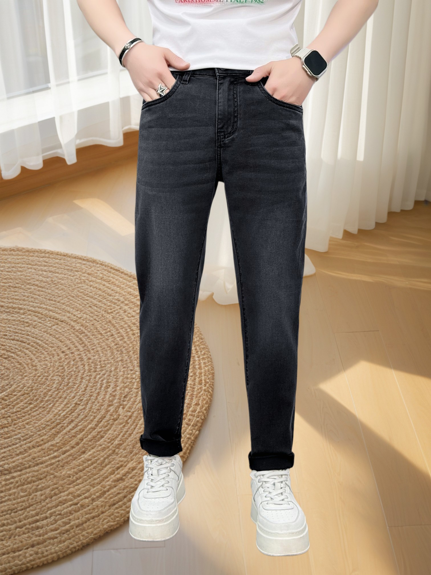 🔥LOEWE 罗意威 26年新款牛仔裤🔥专柜热销款休闲裤 品味与价值共享 身穿着非常舒适 低调不失奢华 