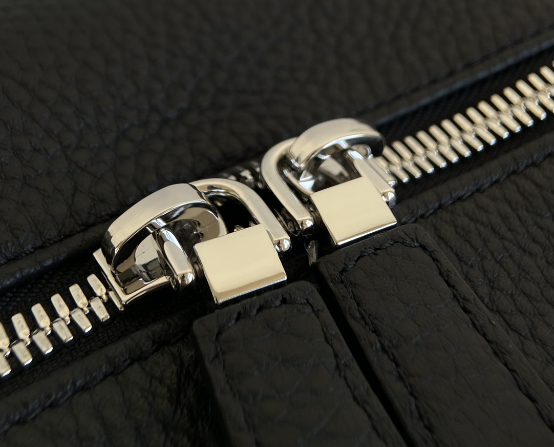 Prada White steel hardware