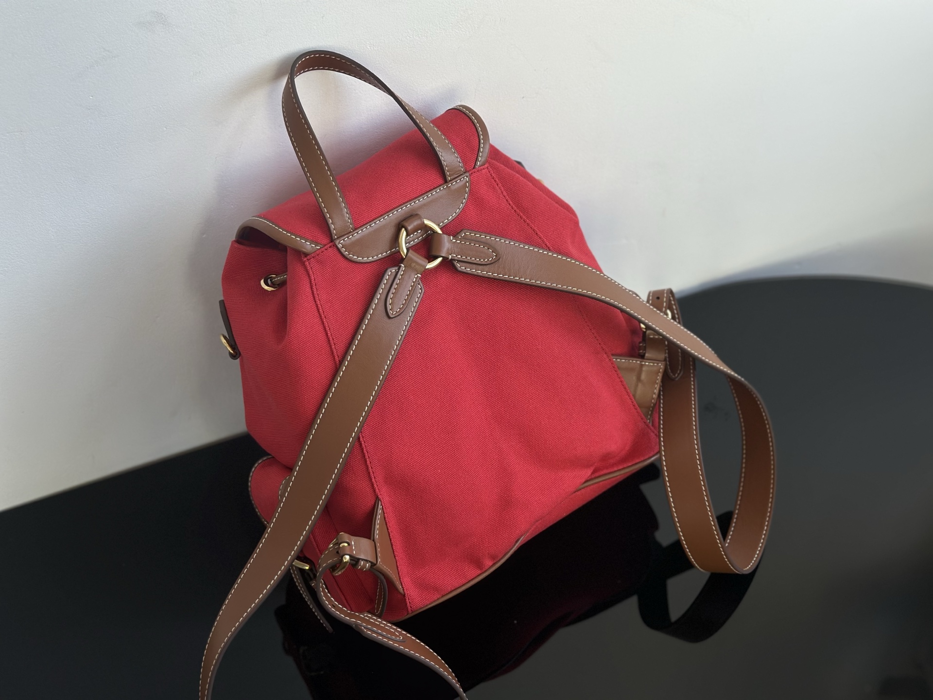 Miu Miu MiuMiu 25 canvas backpacks