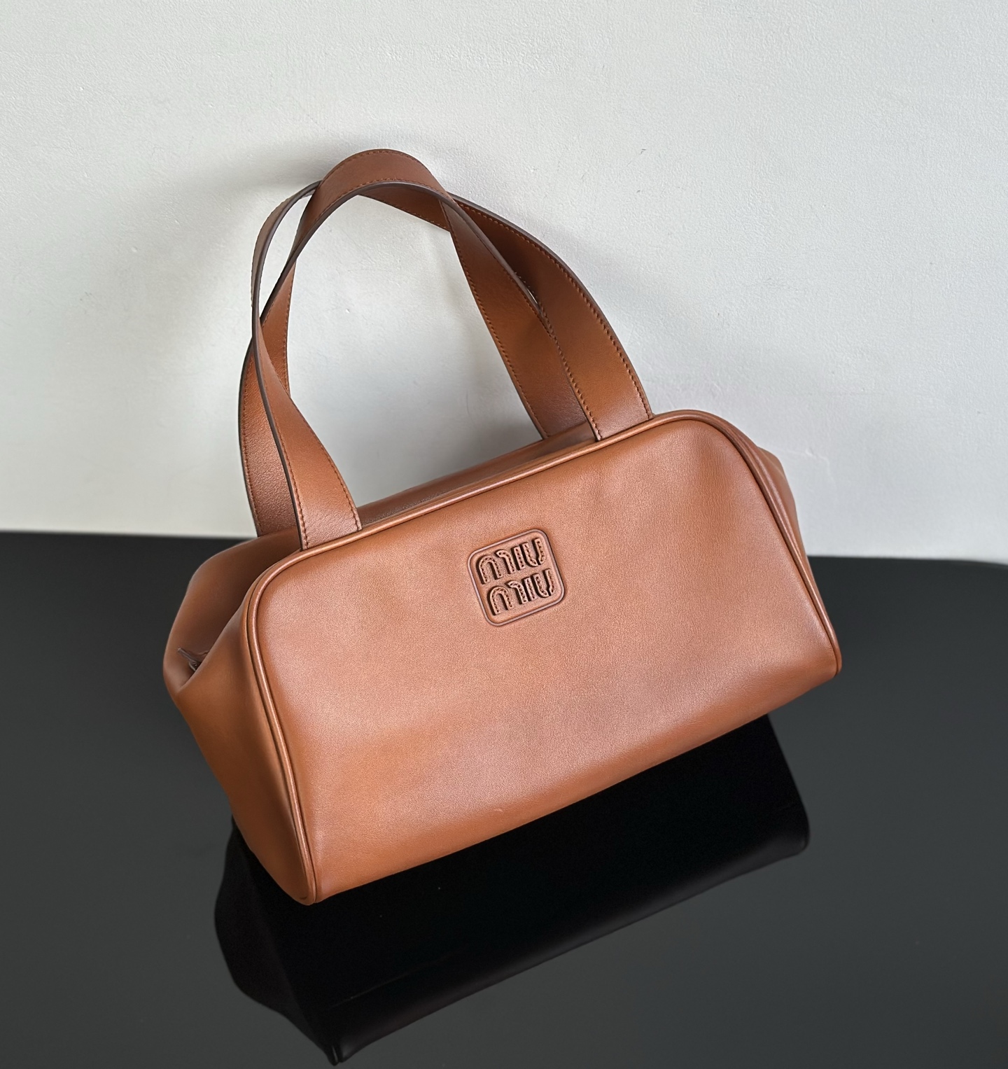 Miu Miu Cognac color real shot