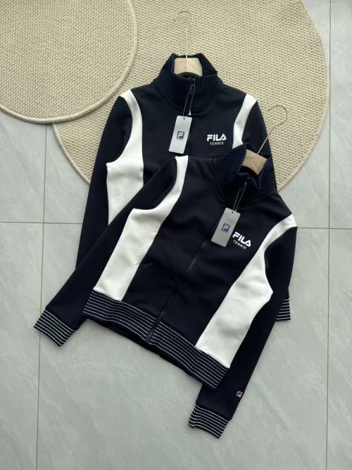 Fila Women's Legend Blue Full Zip Jacket - Comfortable and Stylish 1 Fila Women's Legend Blue Full Zip Jacket - Comfortable and Stylish