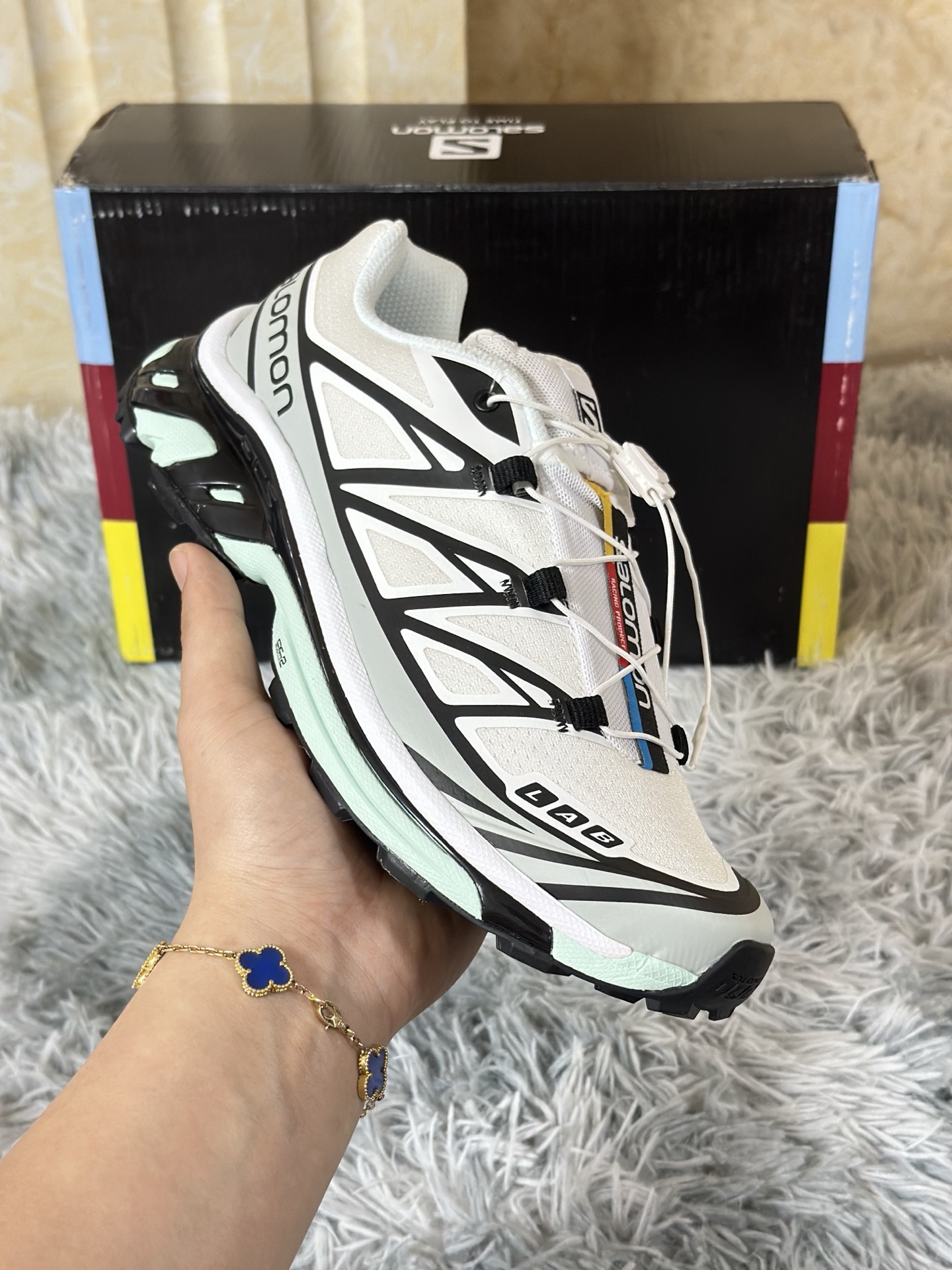 살로몬 XT 6 트레일 러닝화 74809 이미지 4
