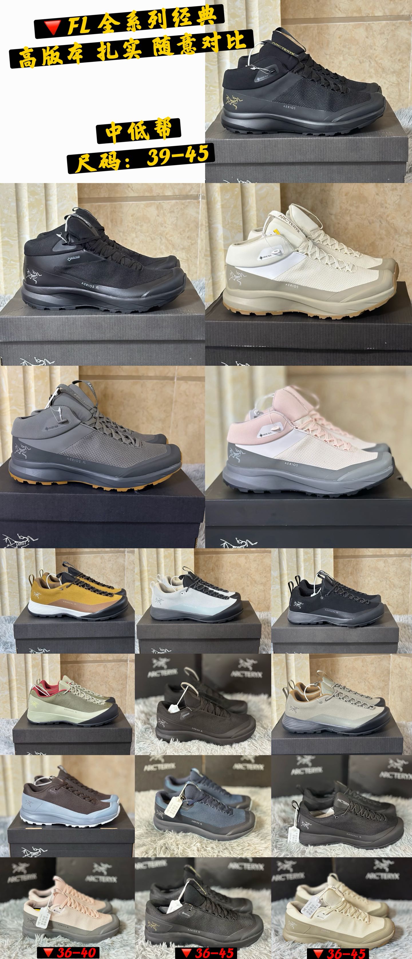 아크테릭스 신발 102633 Arc'teryx Shoes