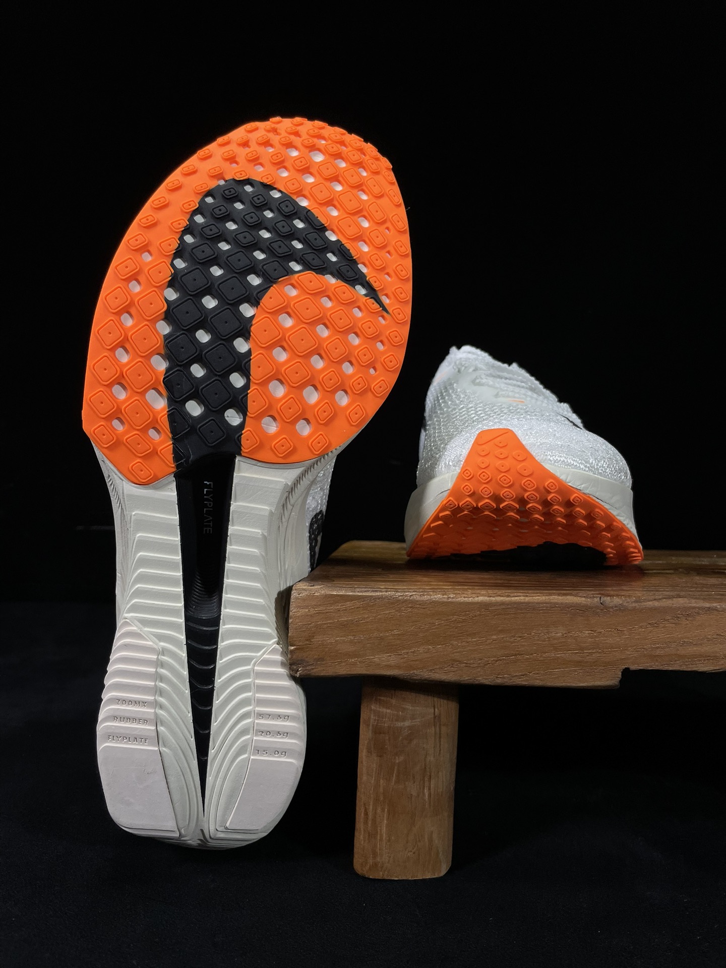 最强纯原版破2三代专业跑鞋NkZoomxVaporflyNext%3白橙DX7957-100全网唯一正确