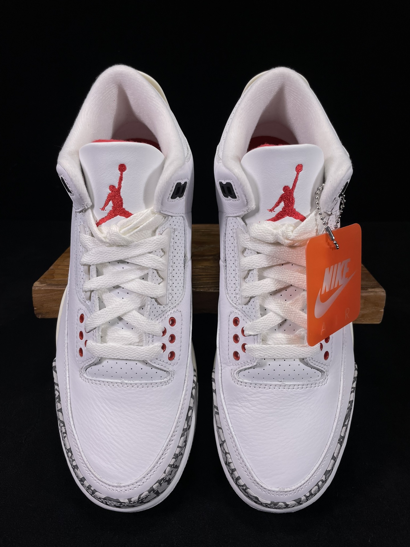 #LJ渠道AirJordanAJ3Retro做旧白水泥目前市场最推荐的产品市场唯一正确批次亲自操刀耗时半