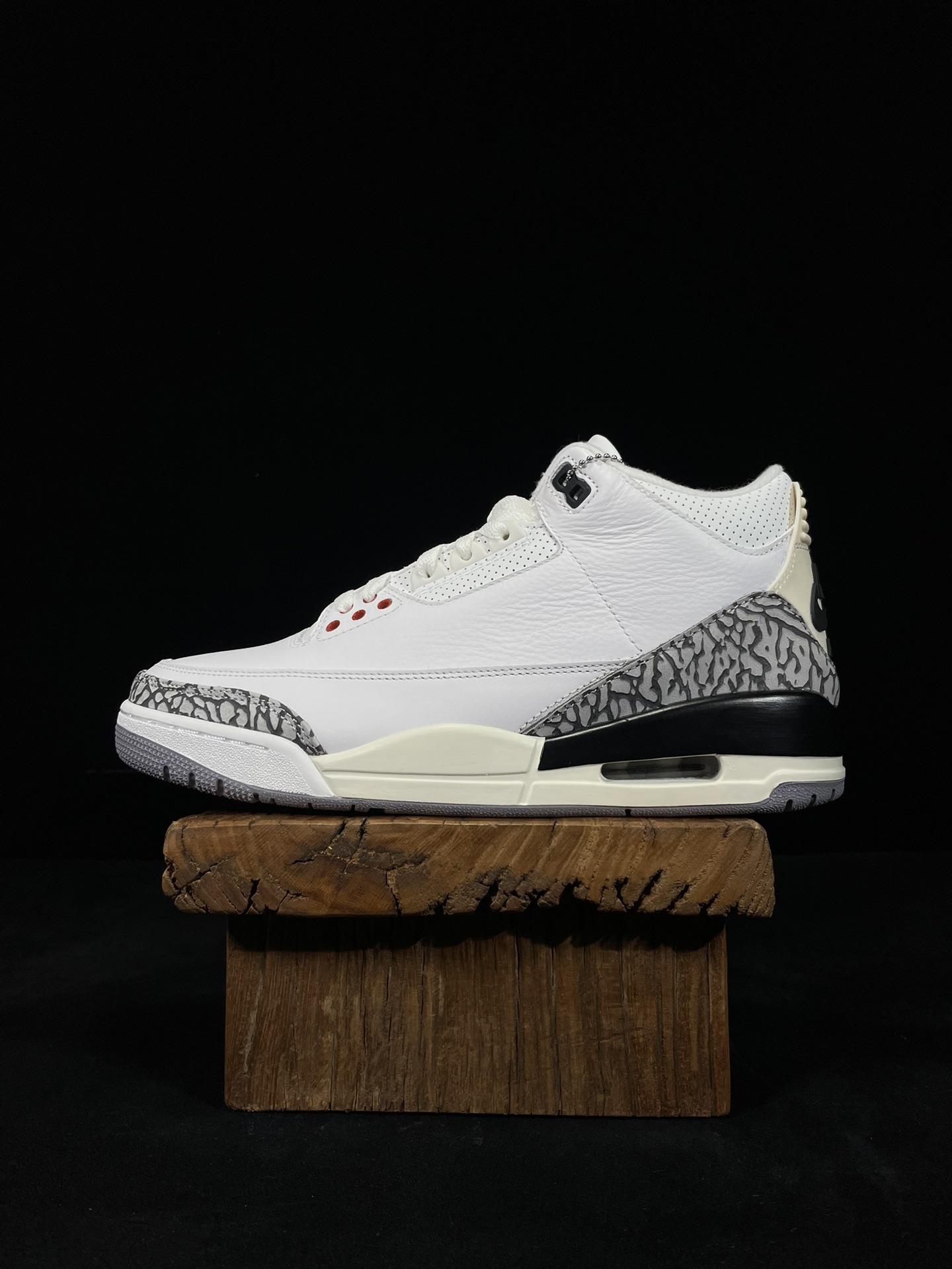 #LJ渠道AirJordanAJ3Retro做旧白水泥目前市场最推荐的产品市场唯一正确批次亲自操刀耗时半