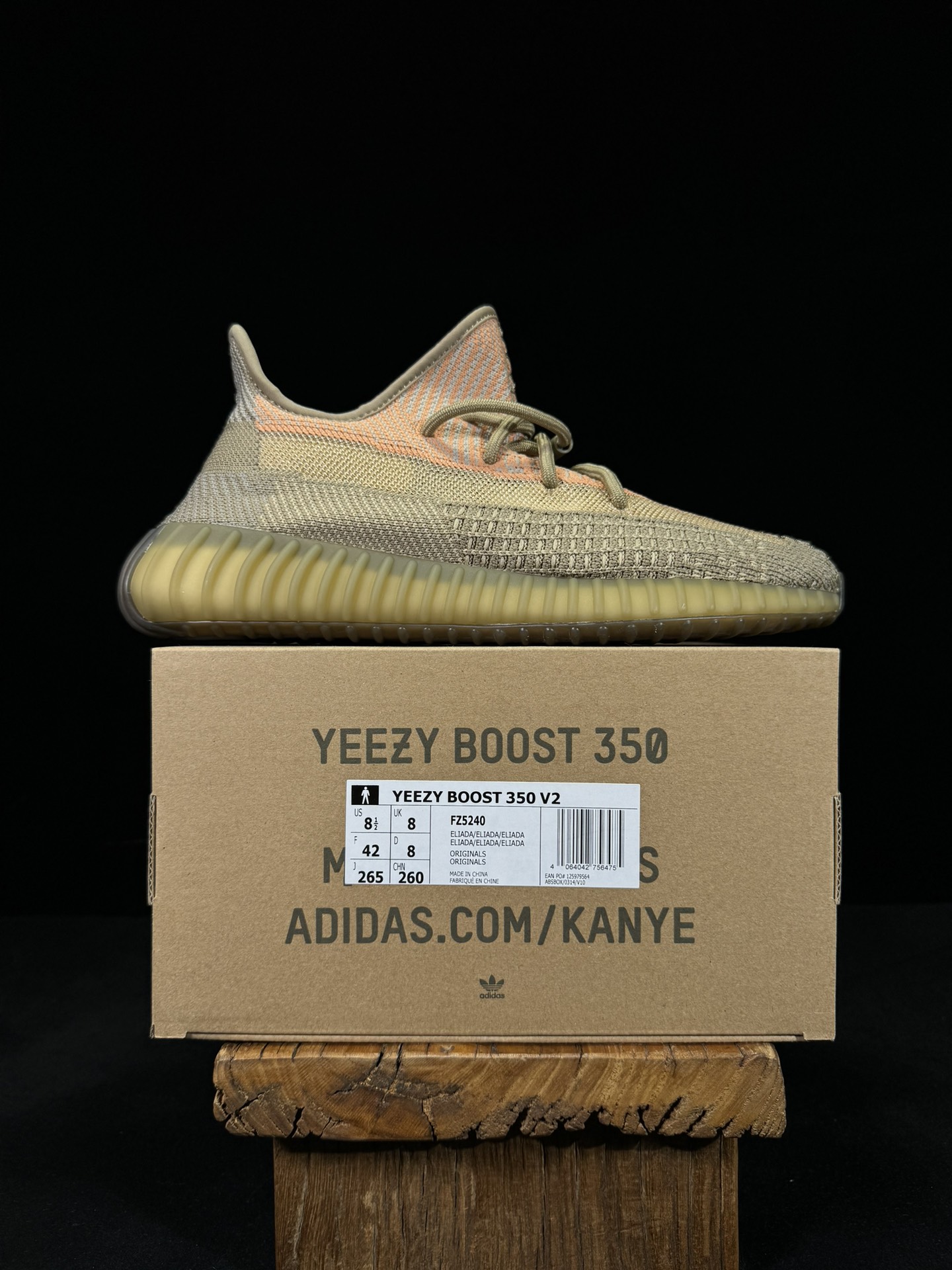 Yeezy 350V2 脏橙天使！（限定天使）市面椰子销量NO.1 真遥遥领先！百万级销量，最强性价比版