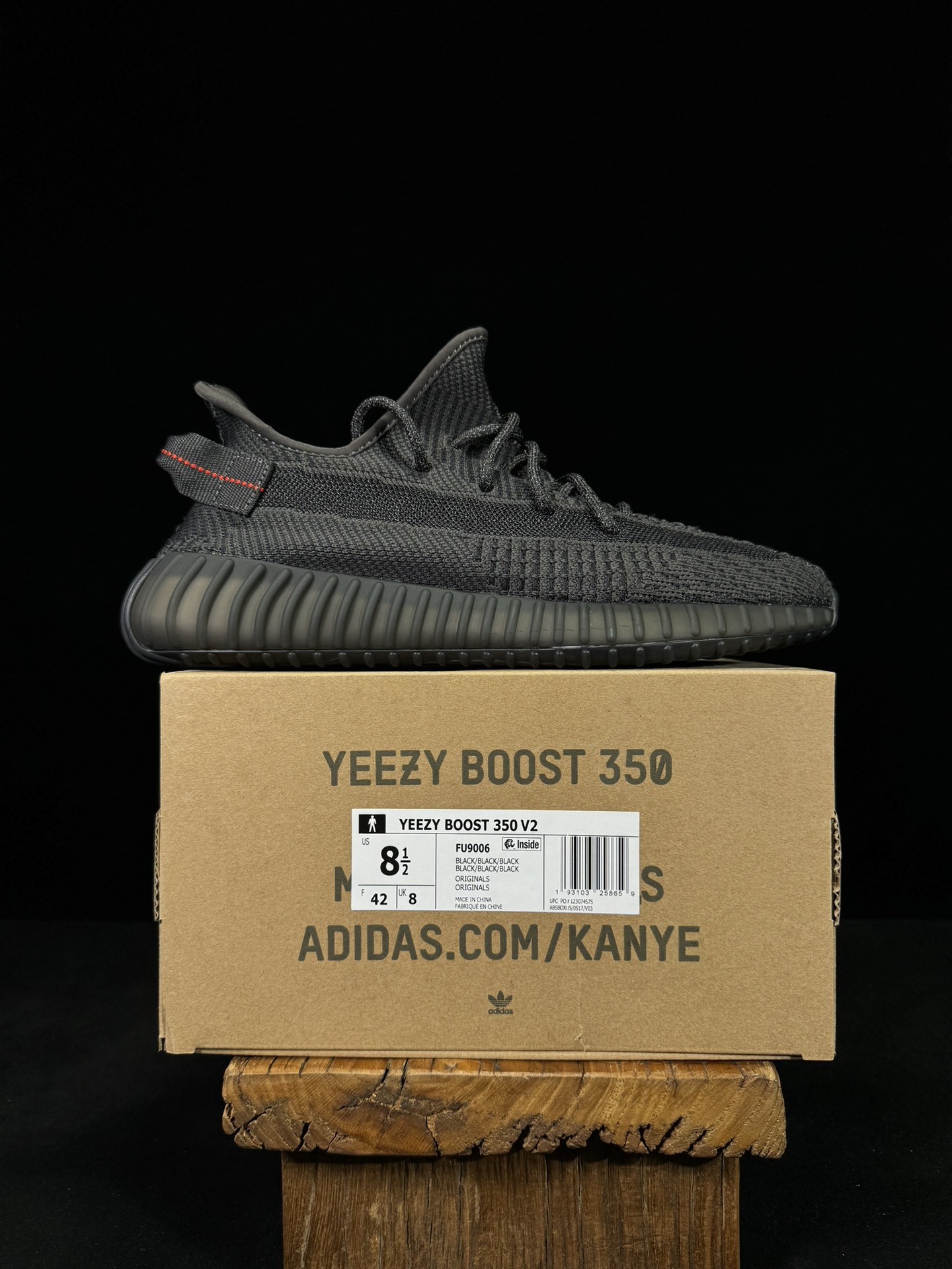 Yeezy 350V2 黑天使！（限定天使）市面椰子销量NO.1 真遥遥领先！百万级销量，最强性价比版本
