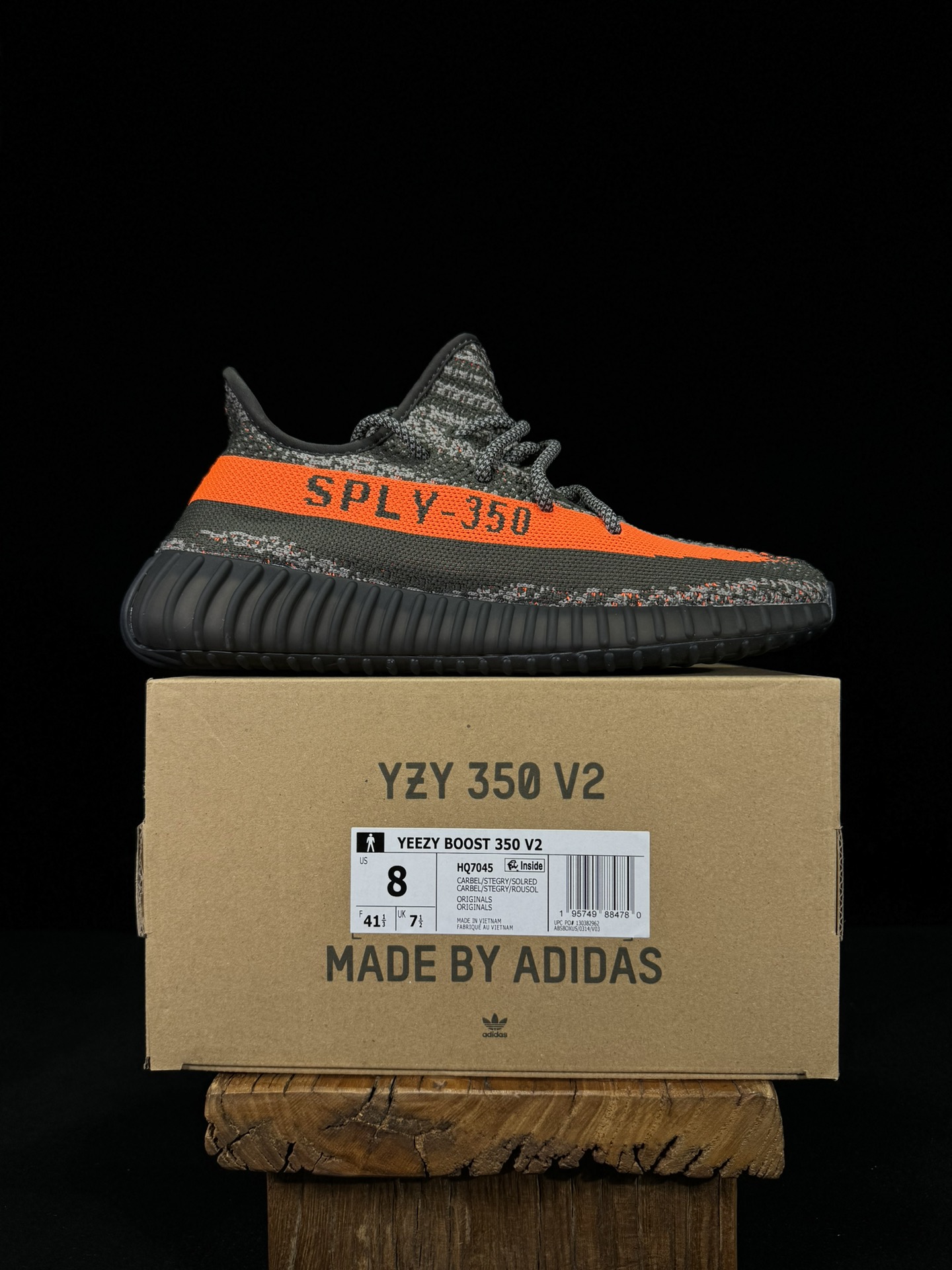 Yeezy350V2灰橙3.0！限定天使市面椰子销量NO.1真遥遥领先！百万级销量最强性价比版本没有之一