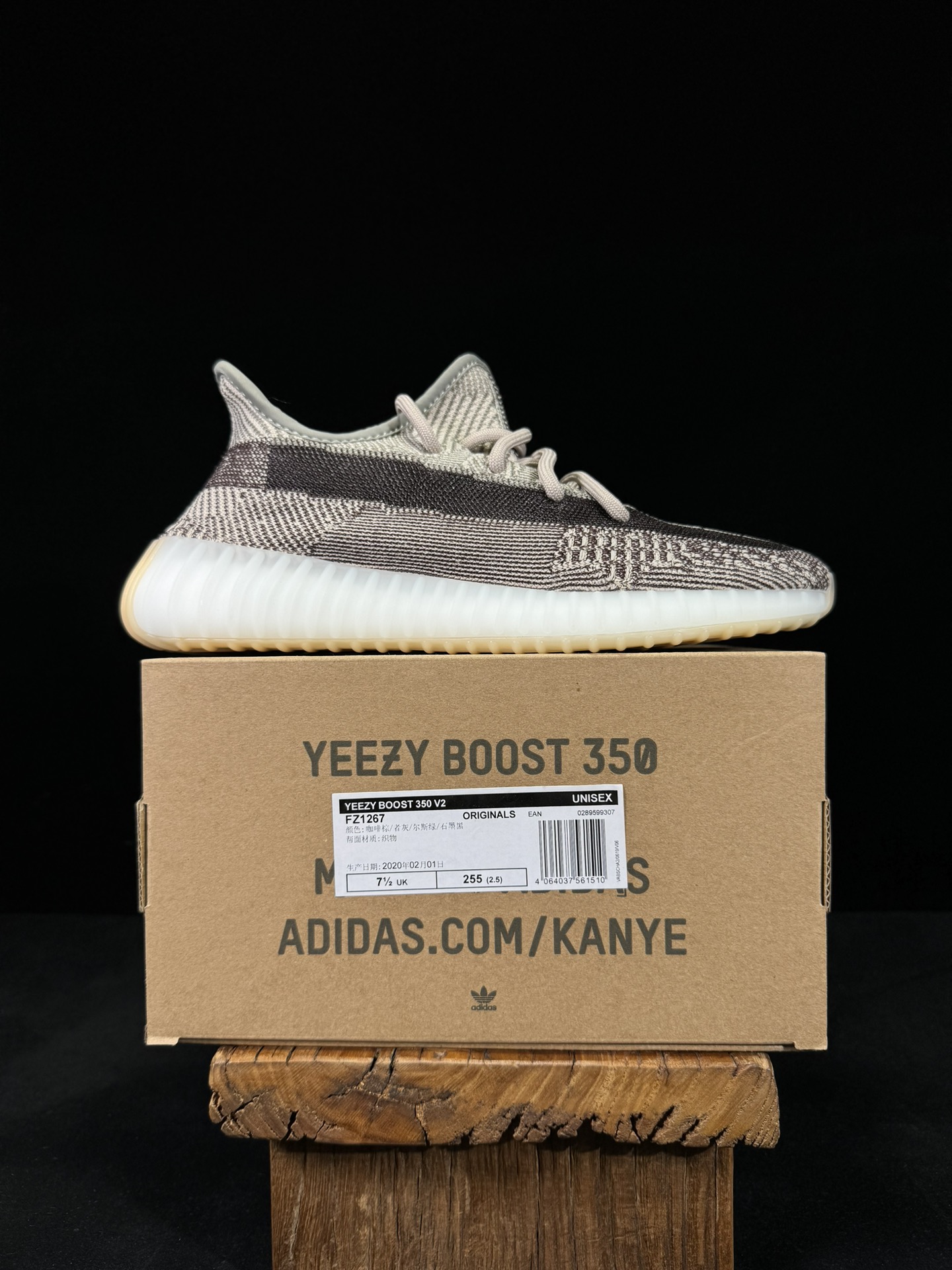 Yeezy350V2卡其灰！限定天使市面椰子销量NO.1真遥遥领先！百万级销量最强性价比版本没有之一！7