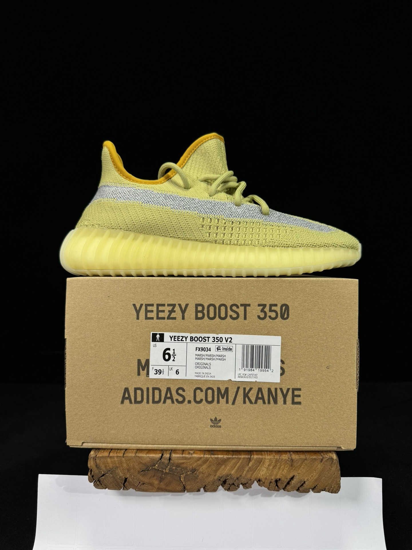 Yeezy 350V2 丁黄侧透！（满天星）市面椰子销量NO.1 真遥遥领先！百万级销量，最强性价比版本
