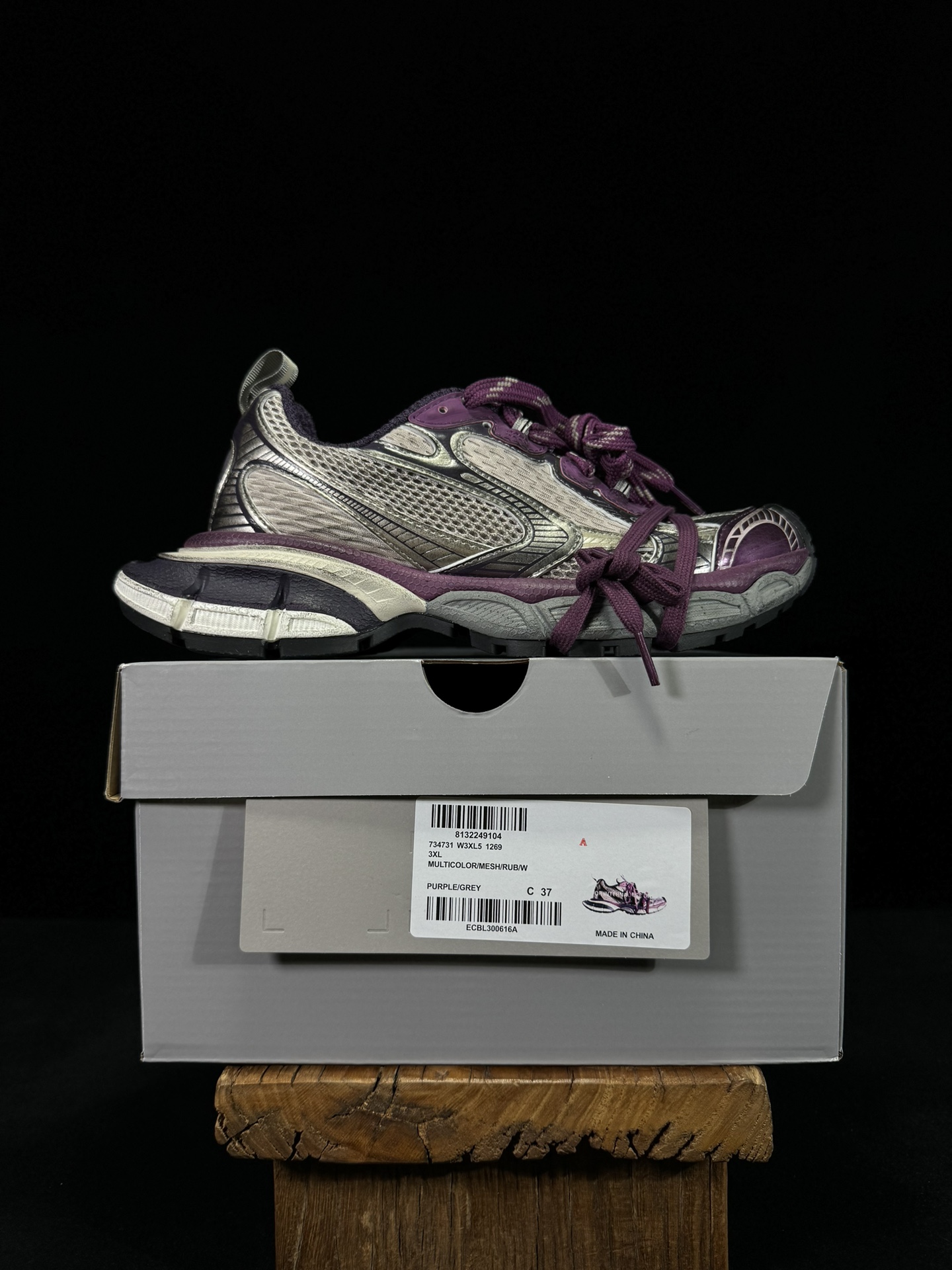GT版 价格屠夫，顶级做旧品质！BALENCIAGA 3XL Sneakers 巴黎世家十代 3XL巴黎