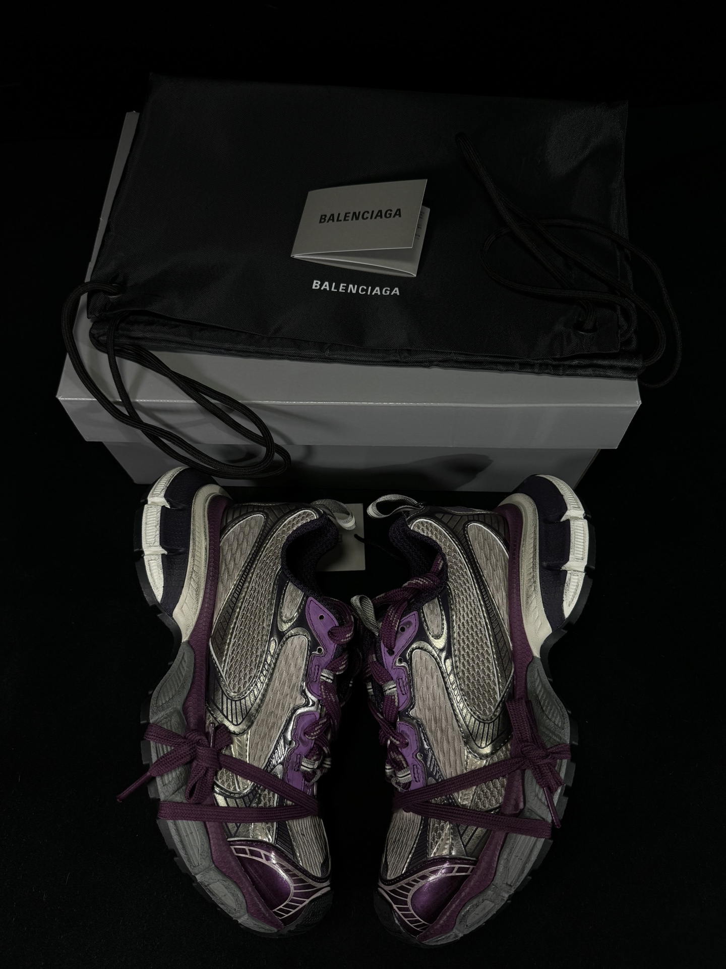 GT版 价格屠夫，顶级做旧品质！BALENCIAGA 3XL Sneakers 巴黎世家十代 3XL巴黎