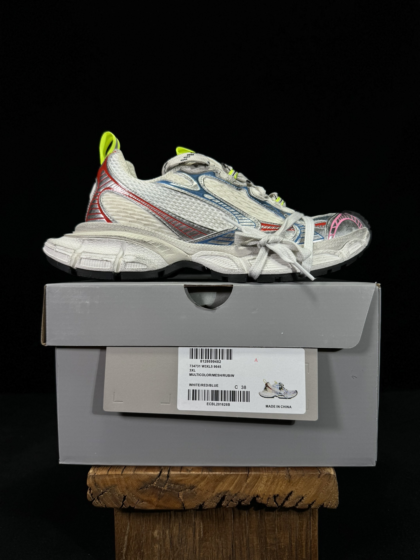 GT版 价格屠夫，顶级做旧品质！BALENCIAGA 3XL Sneakers 巴黎世家十代 3XL巴黎