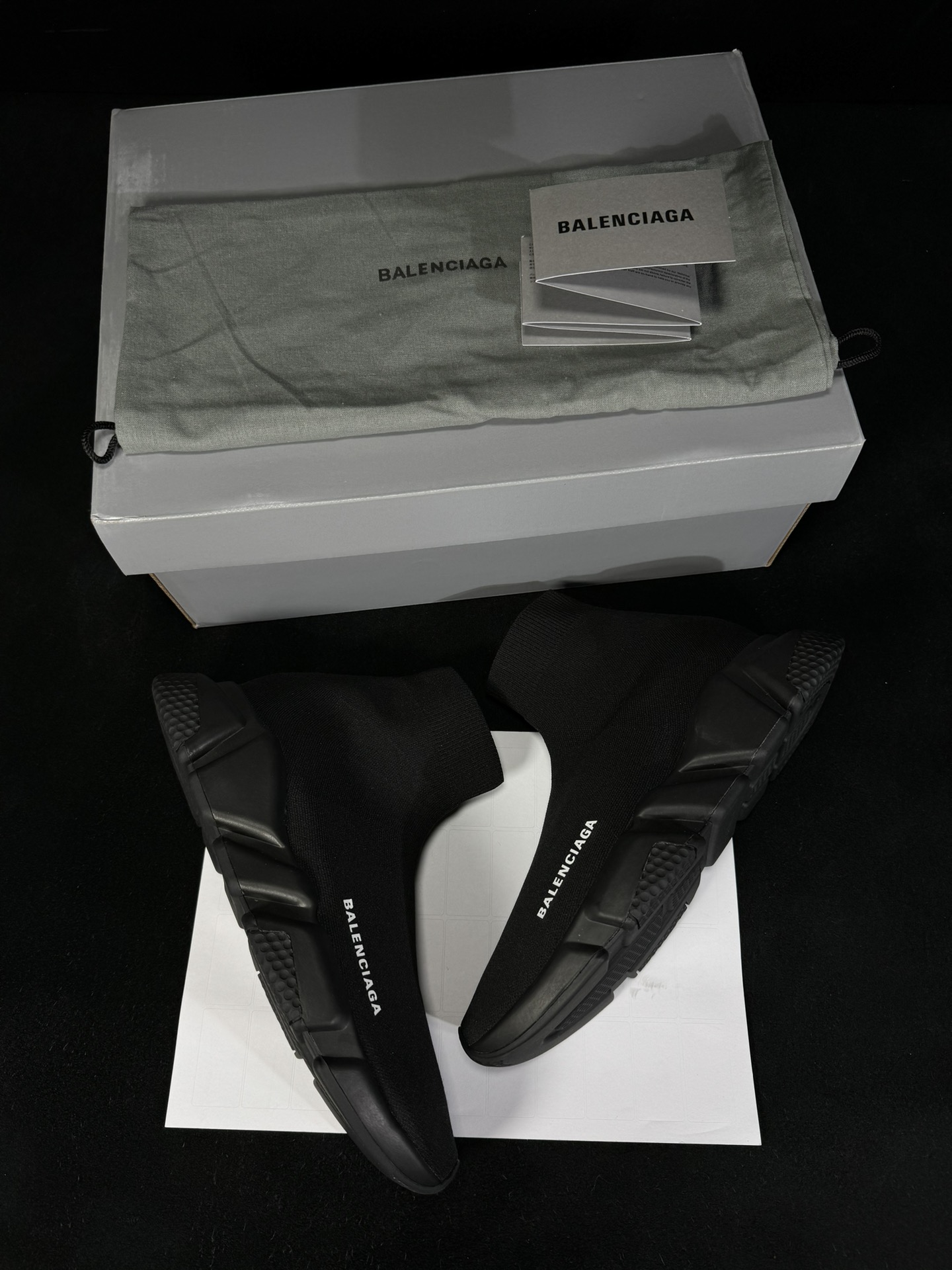 巴黎世家初代袜子鞋SpeedBalenciagaSpeed袜套鞋独家纯原版本细节精准对位官方私模组合大底