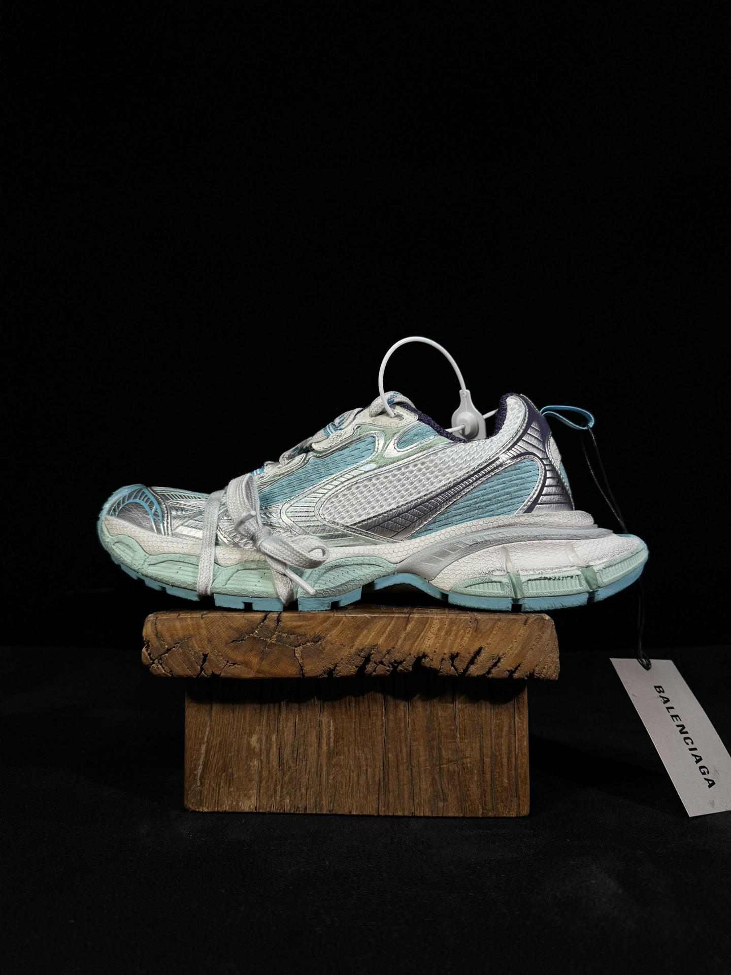 GT版第23色 灰蓝色价格屠夫，顶级做旧品质！BALENCIAGA 3XL Sneakers 巴黎世家十