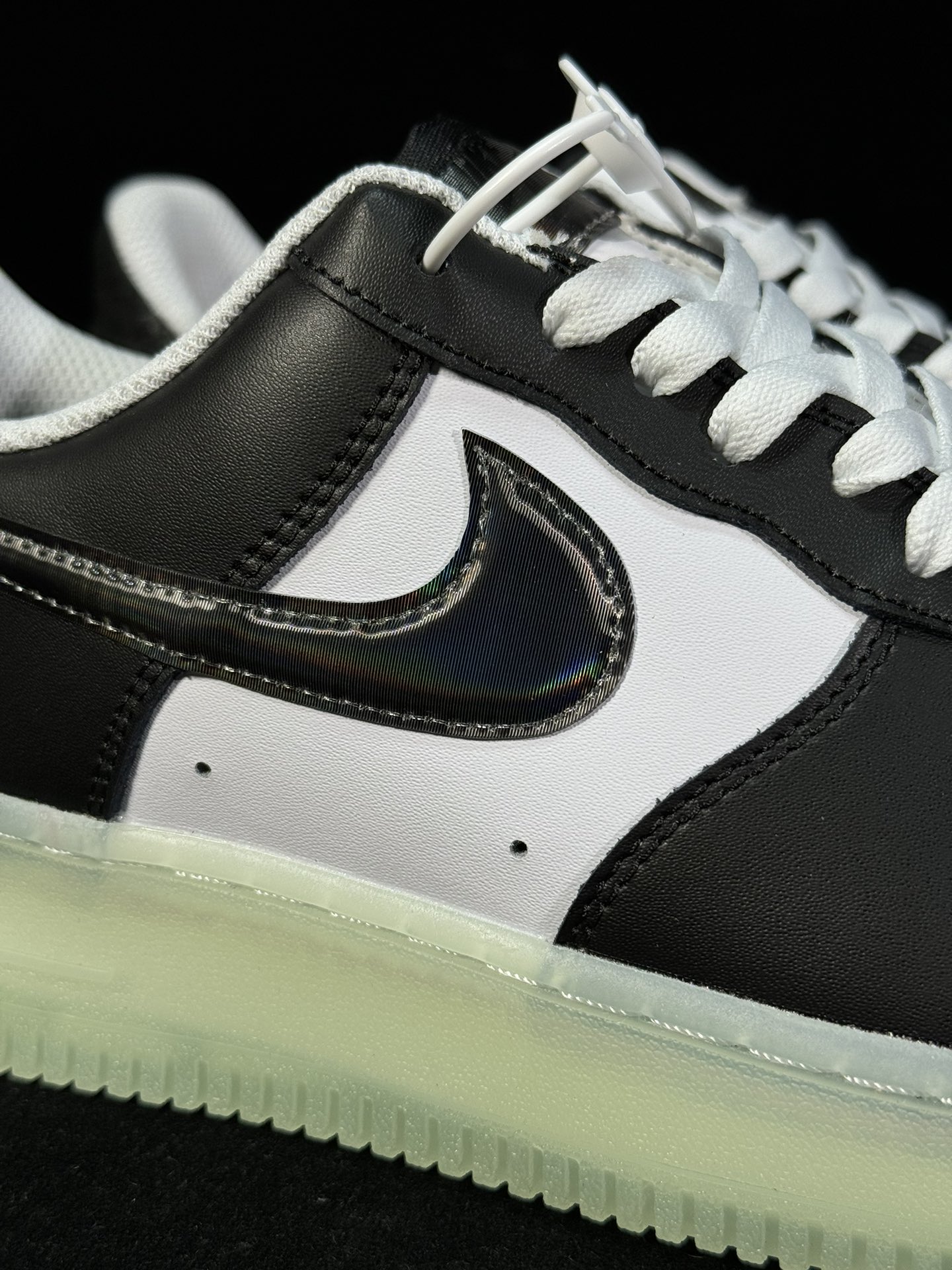 双11特价开炸️空军！第434色！果冻底黑白NikeAIRForce1Low空军一号百分百每个配色原鞋开