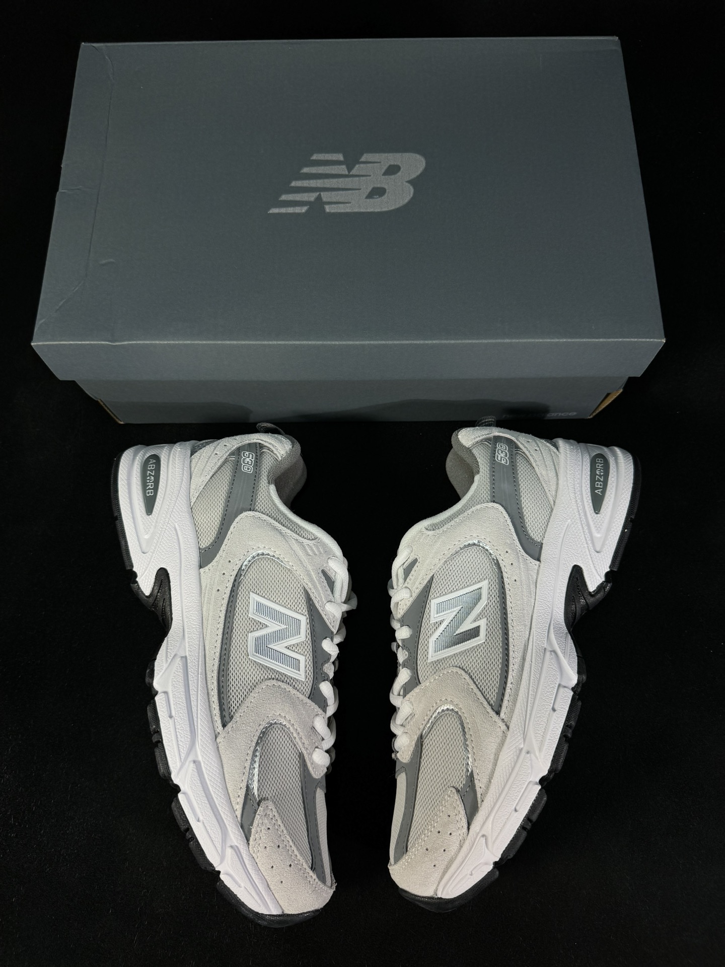过验级NB530灰色历时两月重新开版精准还原流线鞋型鞋头正确皮料区分市场软超纤独家使用定型工艺鞋型还原度
