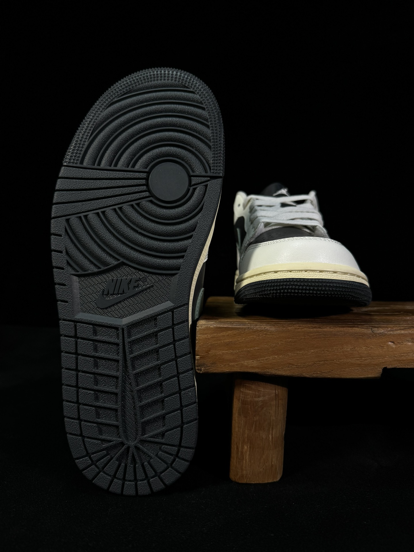 过验版AJ1Low低帮黑绿市售最强低帮天花板品质！市面唯一正确版本全鞋正品原材料货号DC0774-001