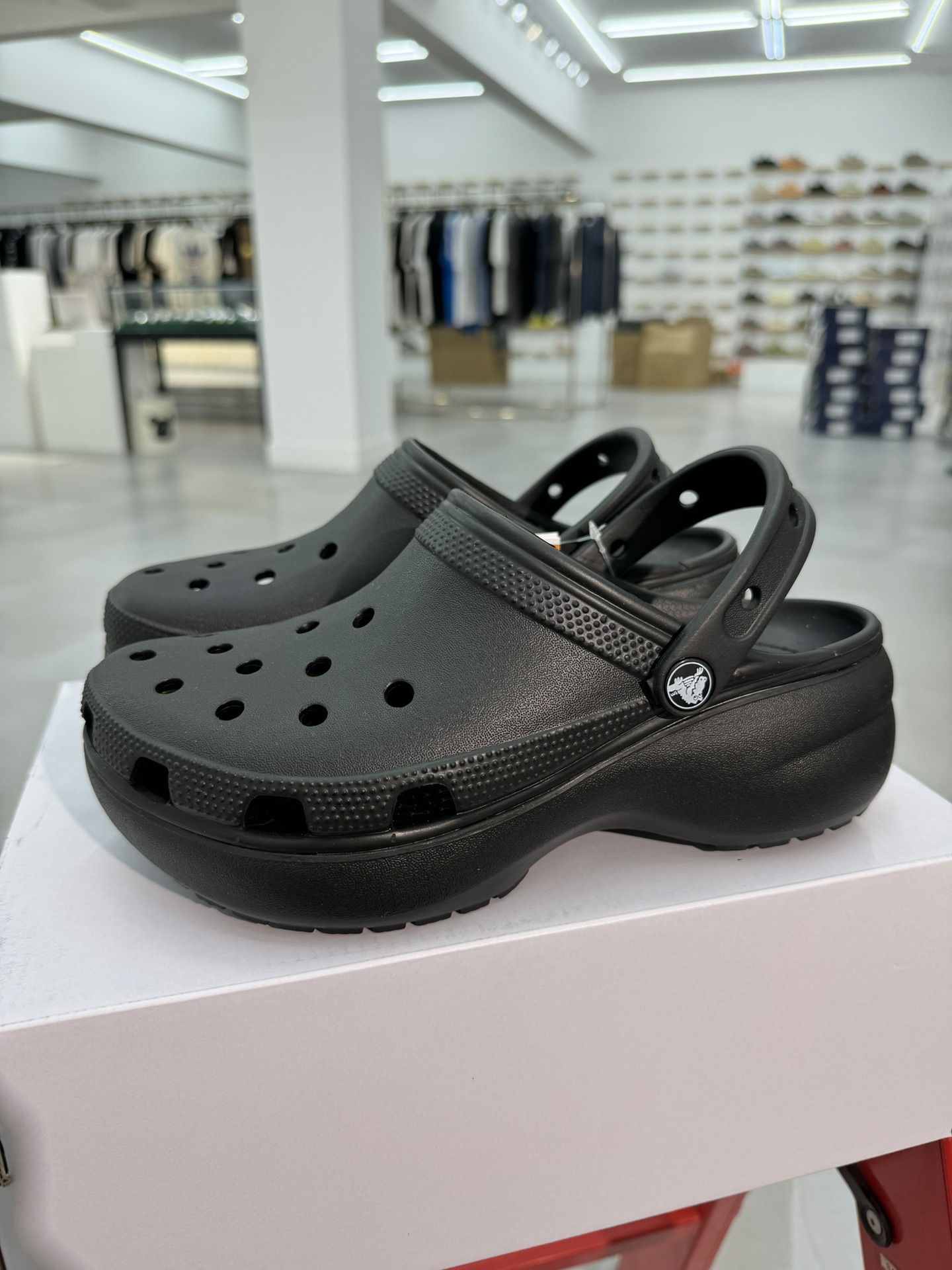 女鞋Crocs卡洛驰云朵系列3色增高4cm环保材料尺码W5/-W934-40云朵系列W534-3521c