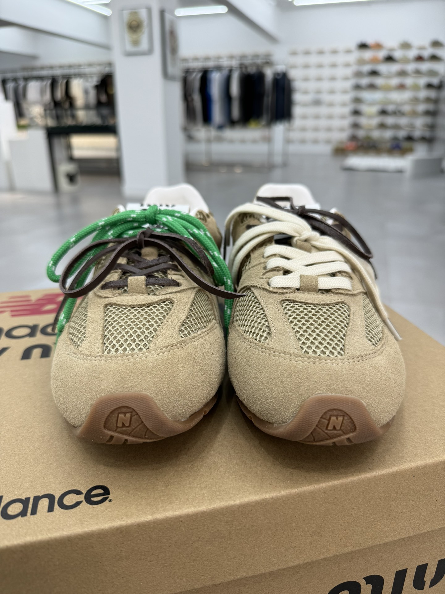 原材料MiuMiuxNewBalance新百伦530缪缪联名款市面顶级品质尺码35-44