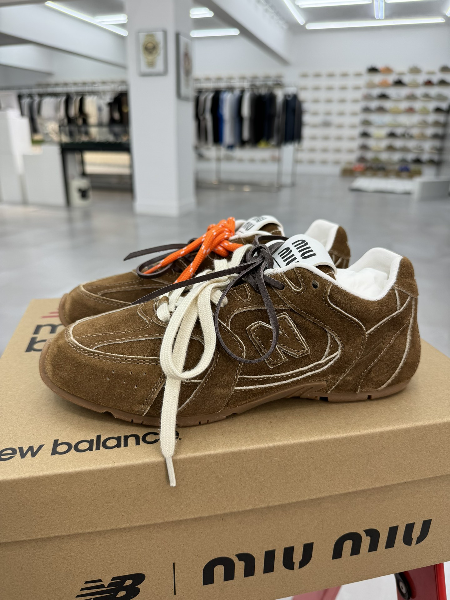 原材料MiuMiuxNewBalance新百伦530缪缪联名款市面顶级品质尺码35-44