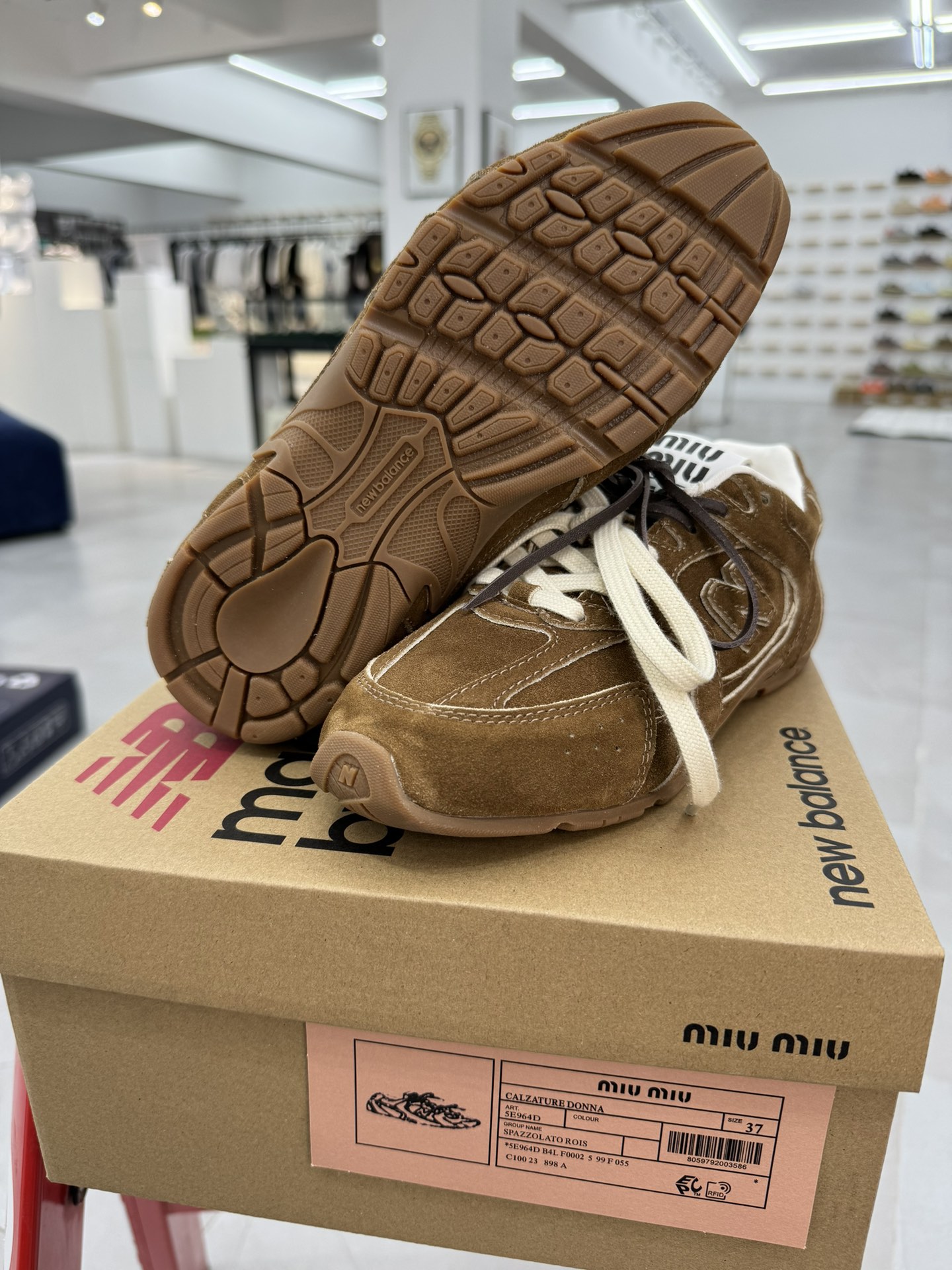 原材料MiuMiuxNewBalance新百伦530缪缪联名款市面顶级品质尺码35-44