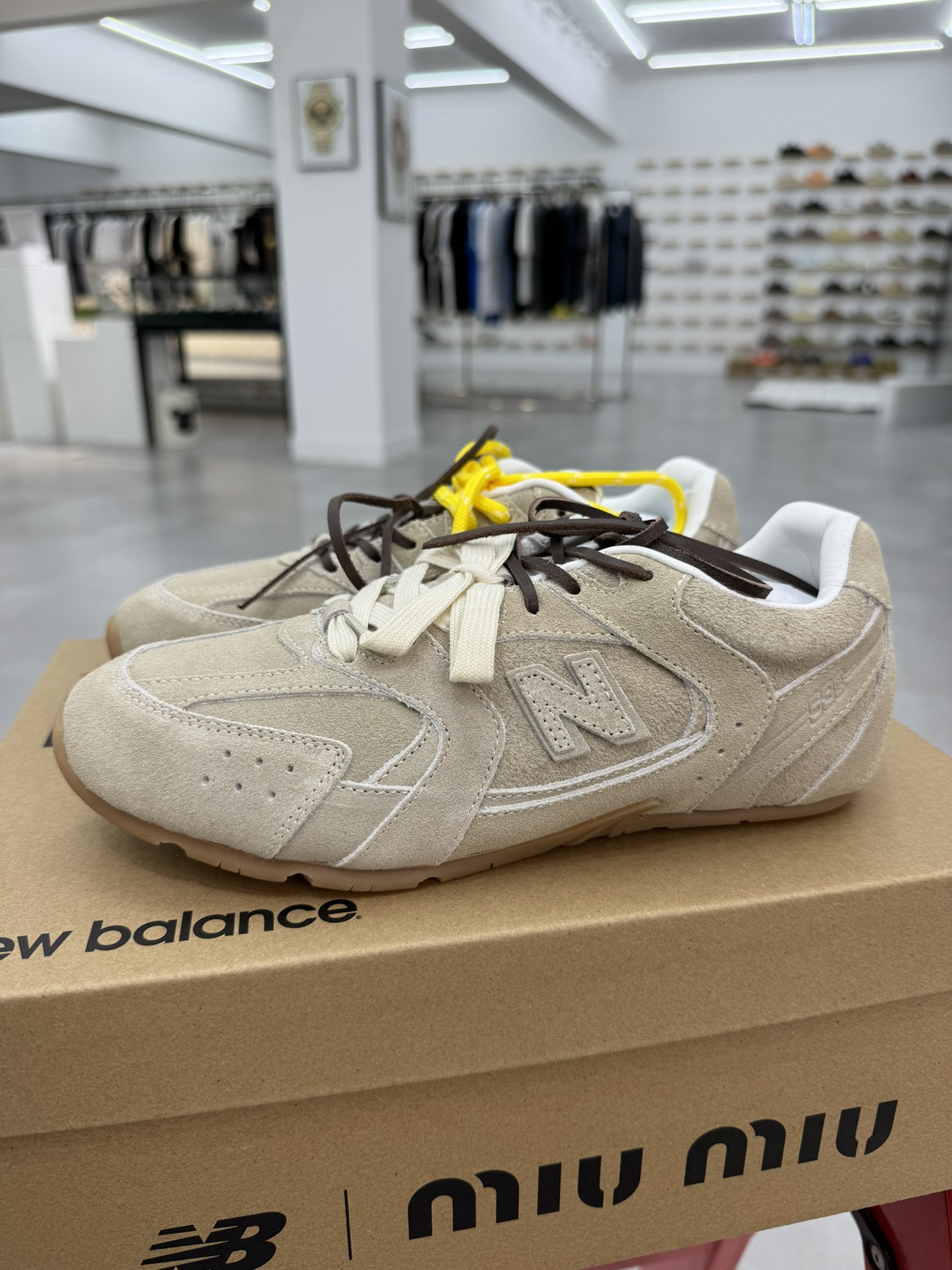 原材料MiuMiuxNewBalance新百伦530缪缪联名款市面顶级品质尺码35-44