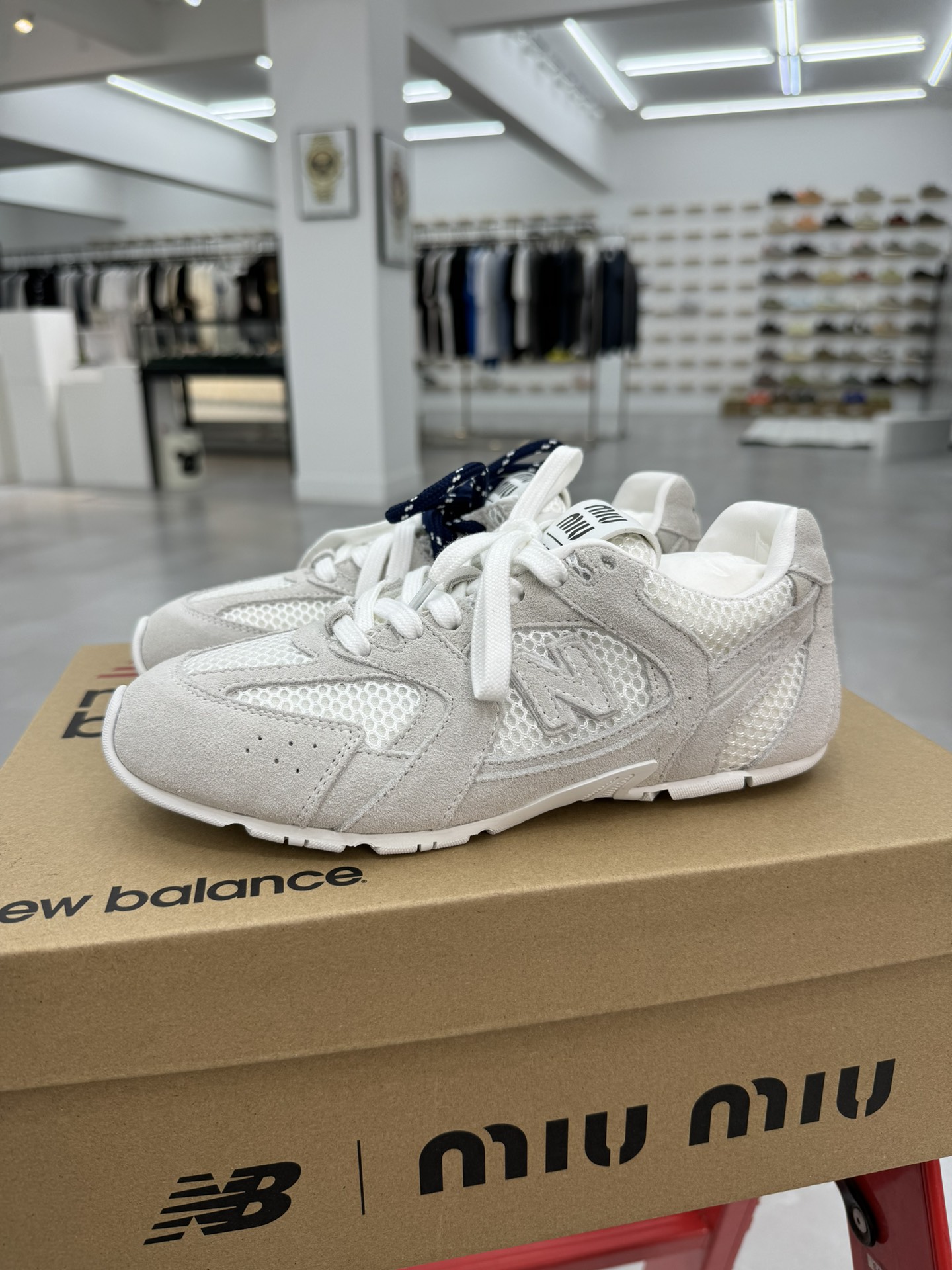 原材料MiuMiuxNewBalance新百伦530缪缪联名款市面顶级品质尺码35-44