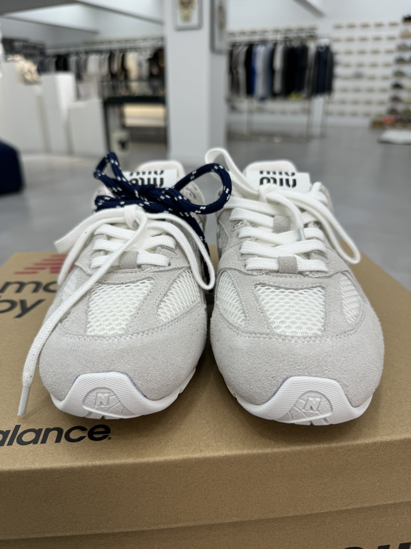 原材料MiuMiuxNewBalance新百伦530缪缪联名款市面顶级品质尺码35-44