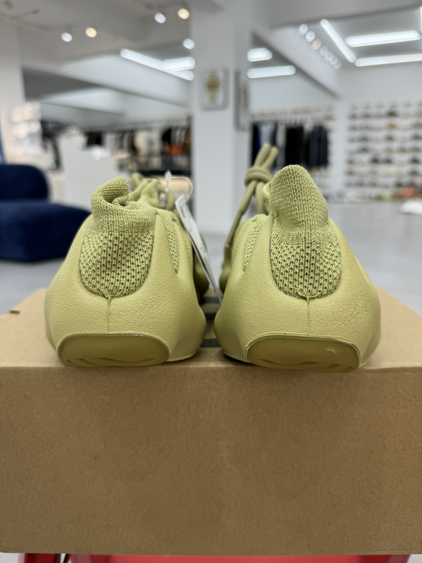 ADYeezy450Resin灰胡绿纯原生产线出品诠释原厂工艺#客供原厂织面与原版零差距#原厂铝楦+原纸