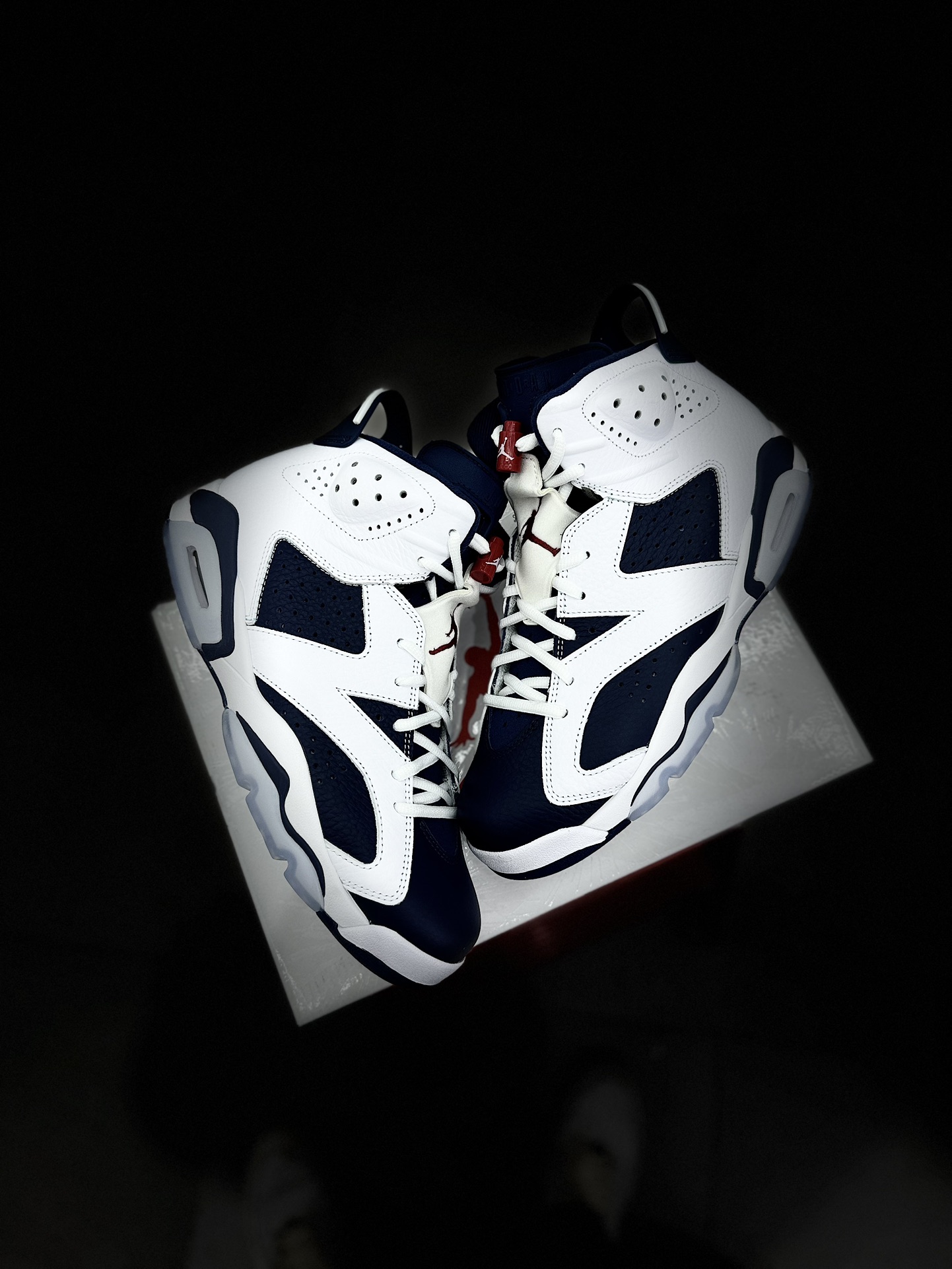 纯原出品-AirJordan6RetroOlympic乔丹6代深蓝白CT8529-164YZ010AJ6