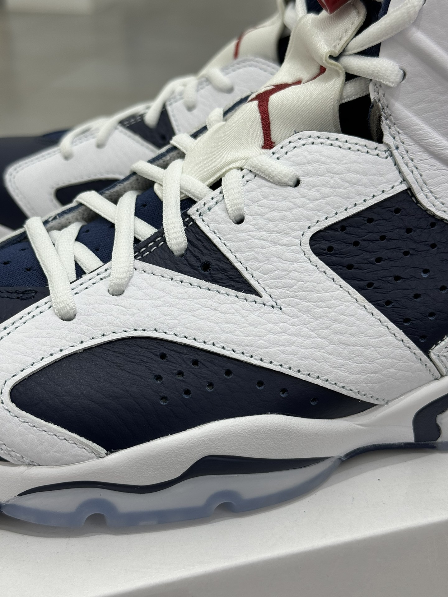 纯原出品-AirJordan6RetroOlympic乔丹6代深蓝白CT8529-164YZ010AJ6