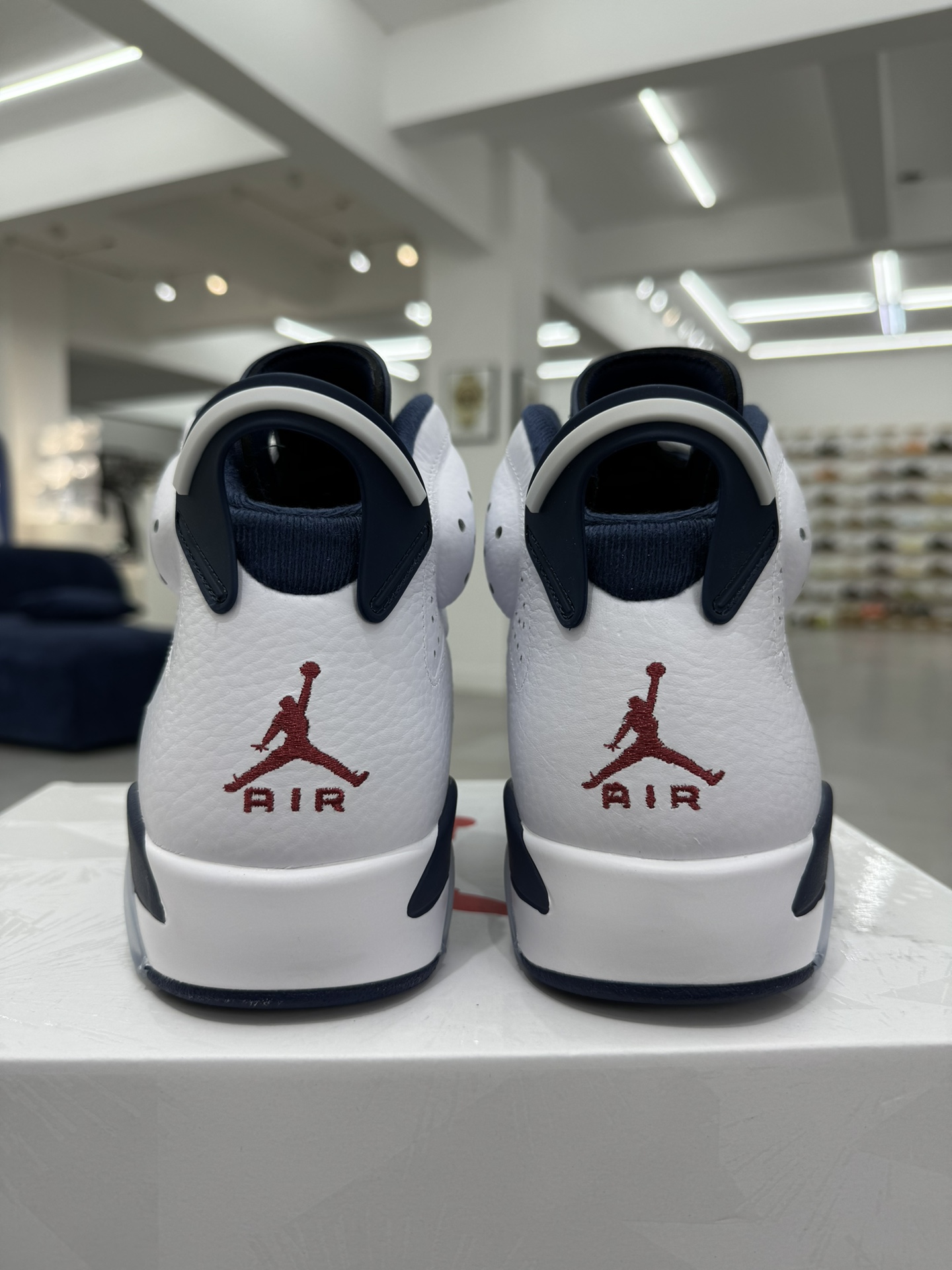 纯原出品-AirJordan6RetroOlympic乔丹6代深蓝白CT8529-164YZ010AJ6