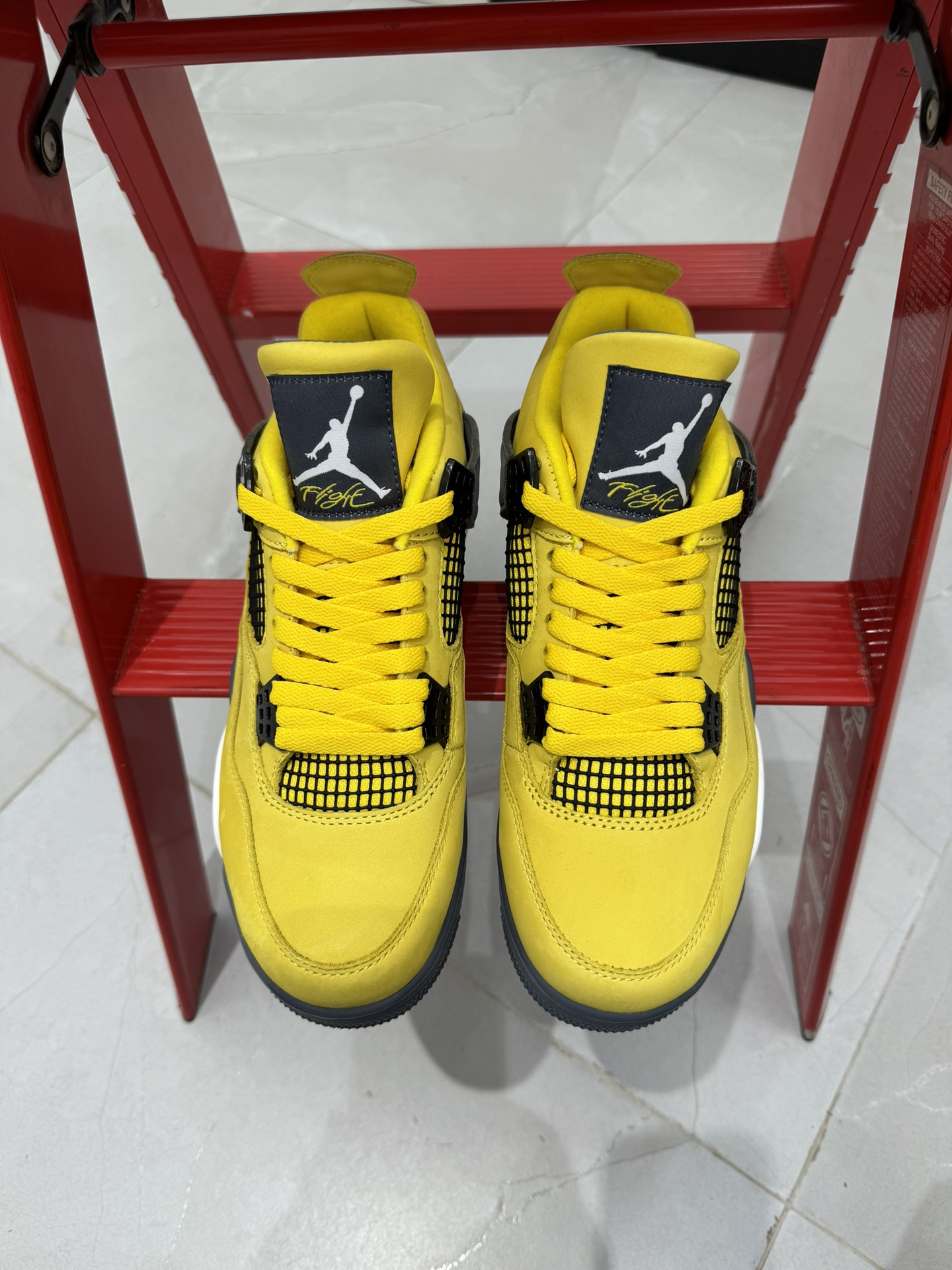 纯原-AirJordan4RetroLightningAJ4电母CT8527-700AJ4电母尺码:36