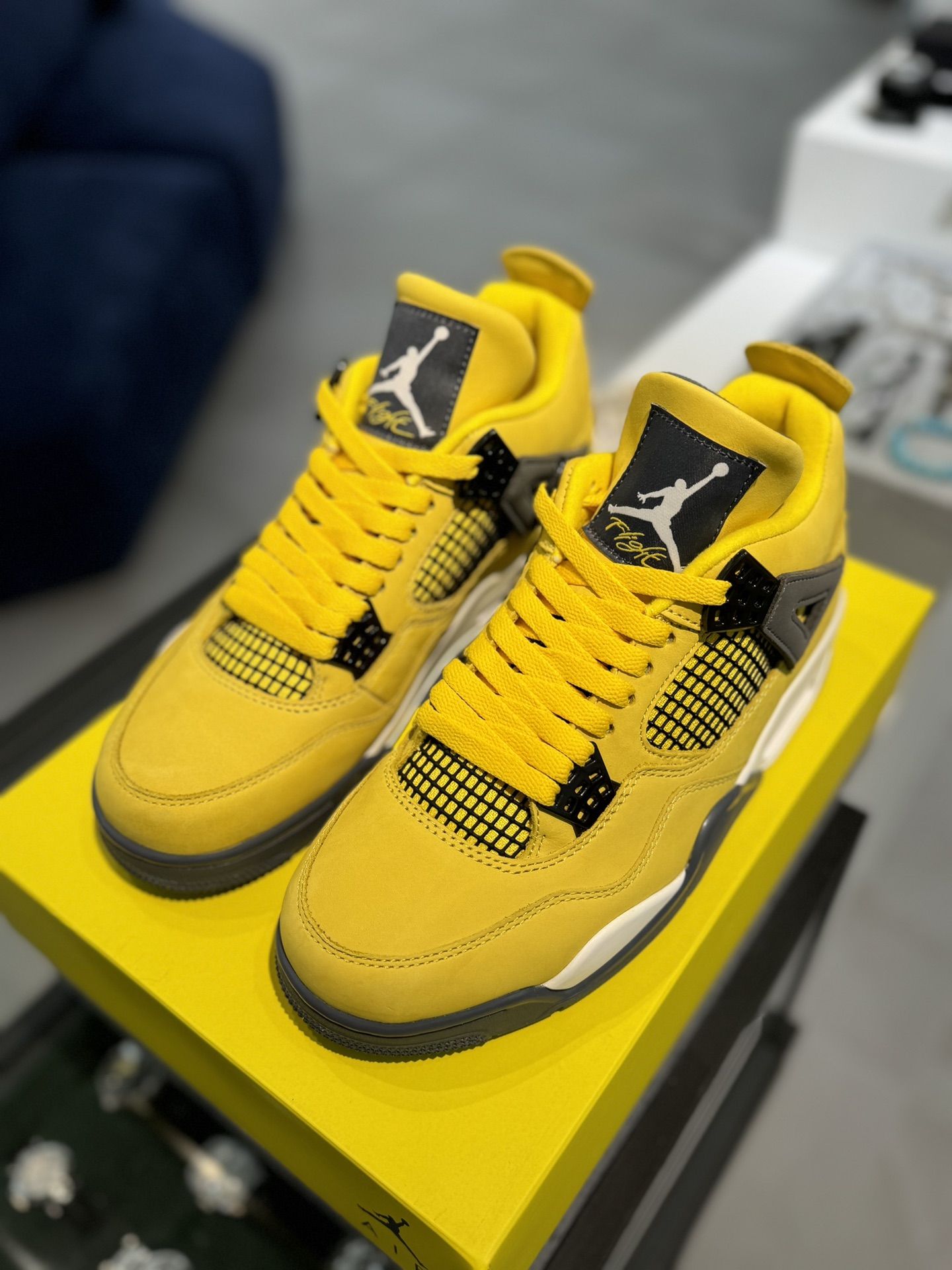 纯原-AirJordan4RetroLightningAJ4电母CT8527-700AJ4电母尺码:36