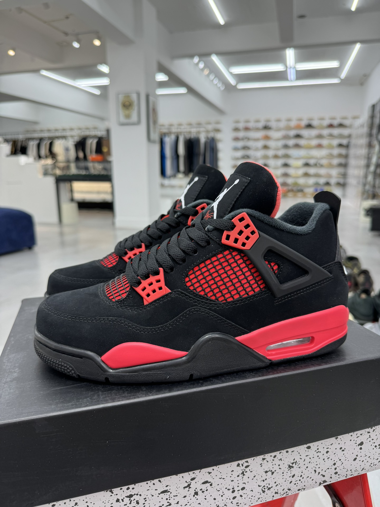 纯原-AirJordan4RetroUniversityBlueAJ4乔4新黑红CT8527-016AJ