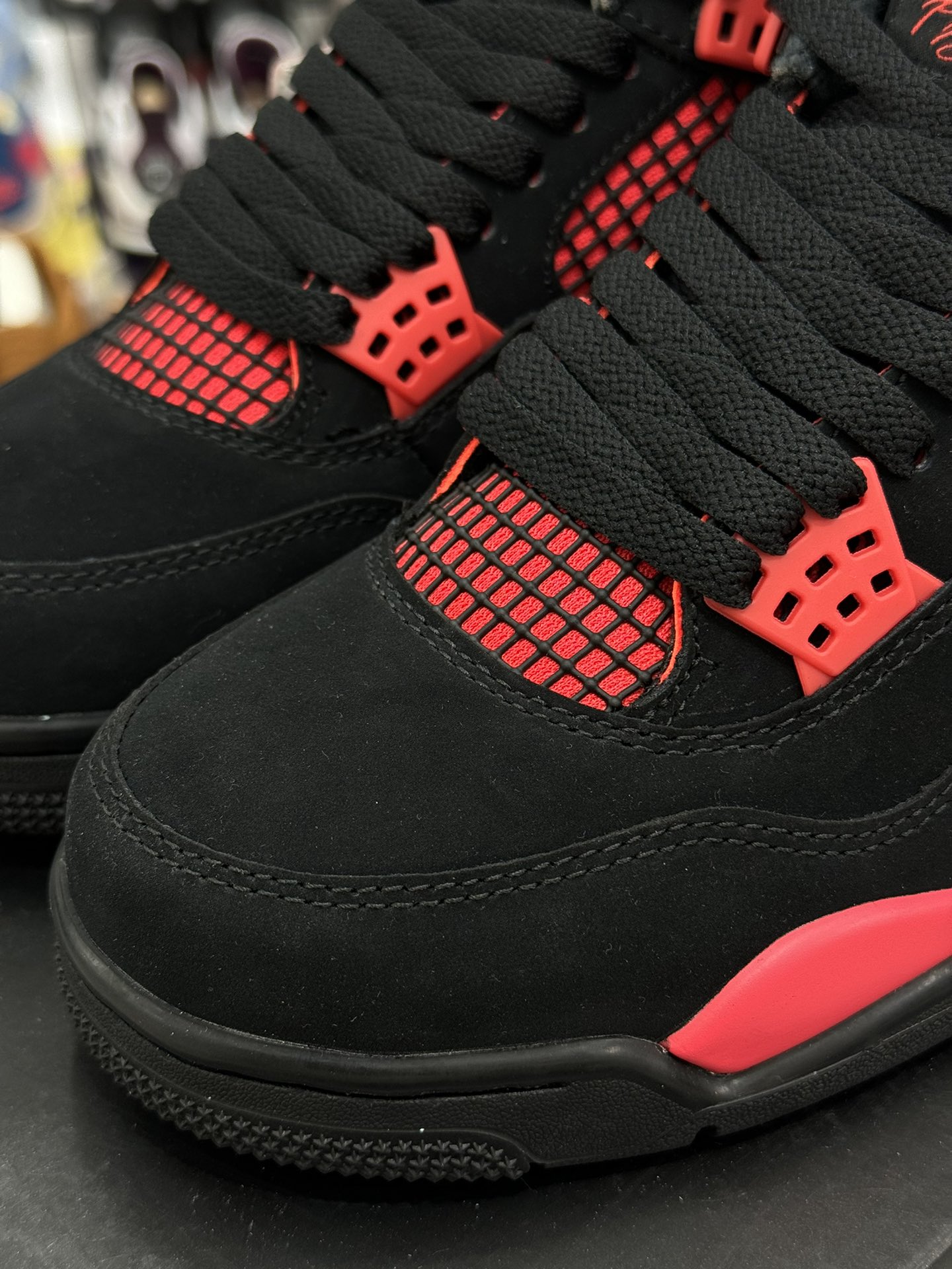 纯原-AirJordan4RetroUniversityBlueAJ4乔4新黑红CT8527-016AJ