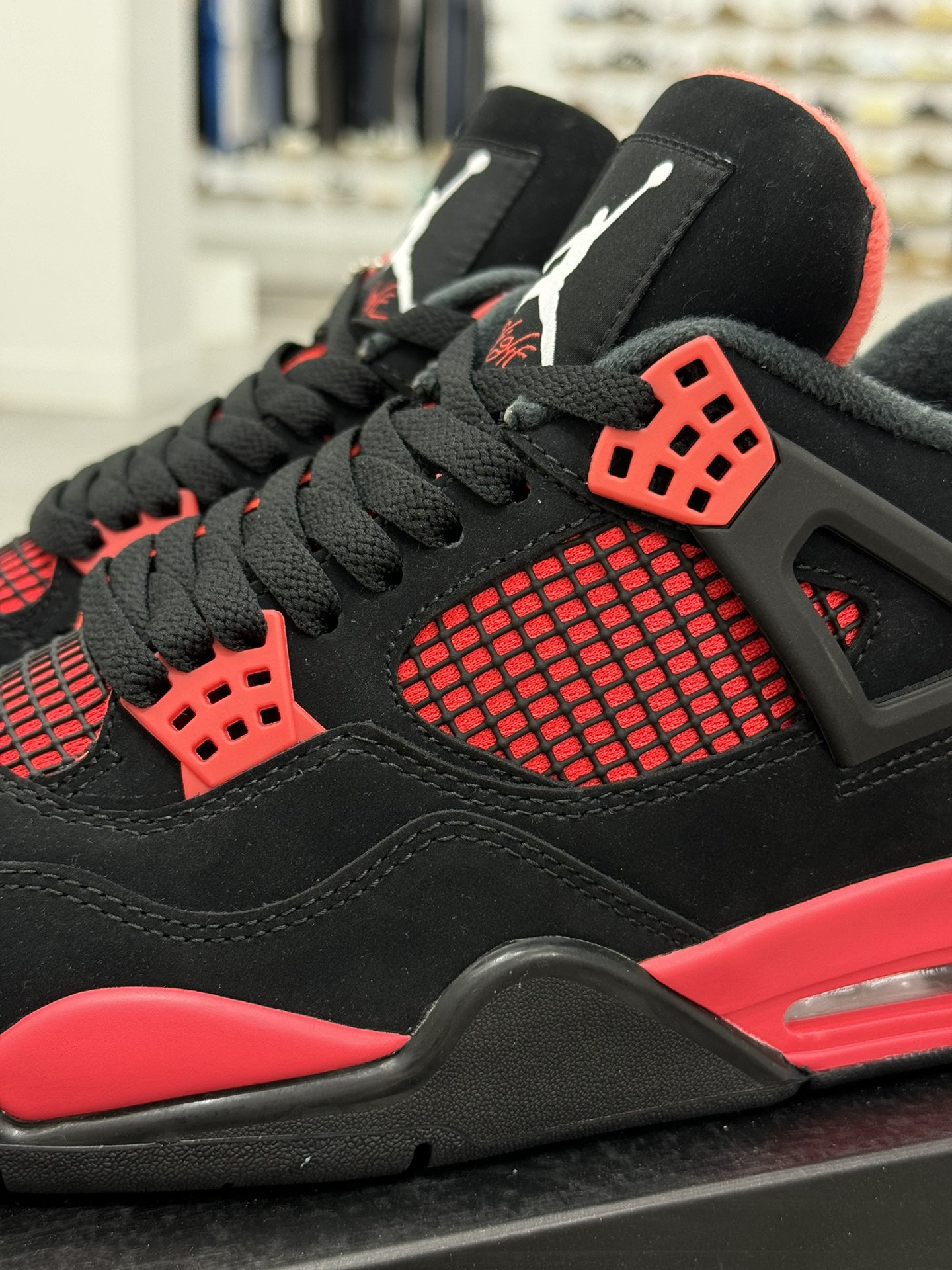 纯原-AirJordan4RetroUniversityBlueAJ4乔4新黑红CT8527-016AJ