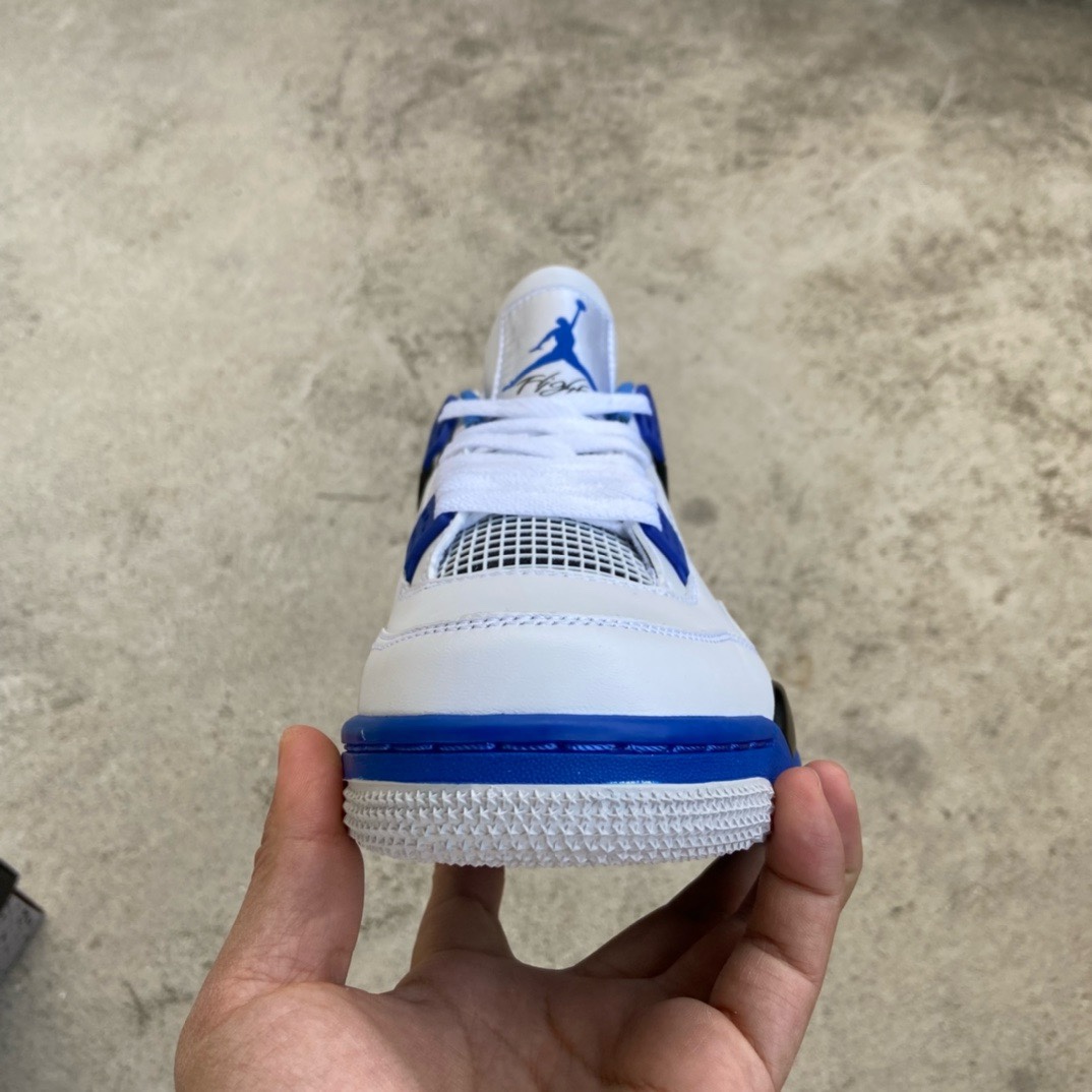 纯原-AirJordan4RetroAJ4乔4白蓝308497-117AJ4白蓝尺码:36-47.5