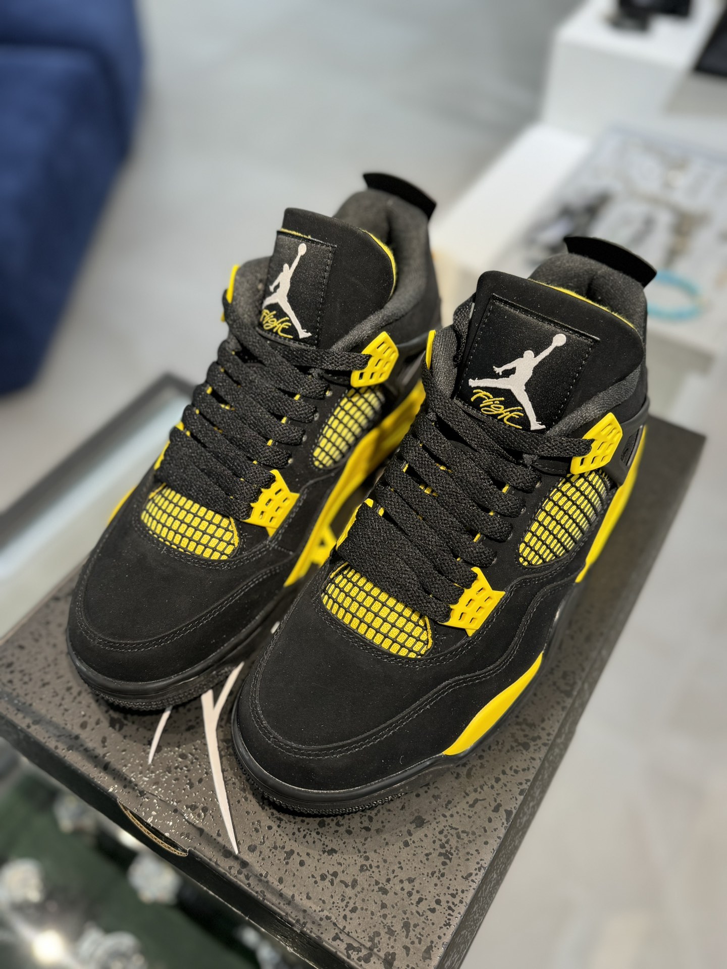 纯原-AirJordan4ThunderAJ4乔4雷公复刻篮球鞋DH6927-017AJ4雷公尺码:40