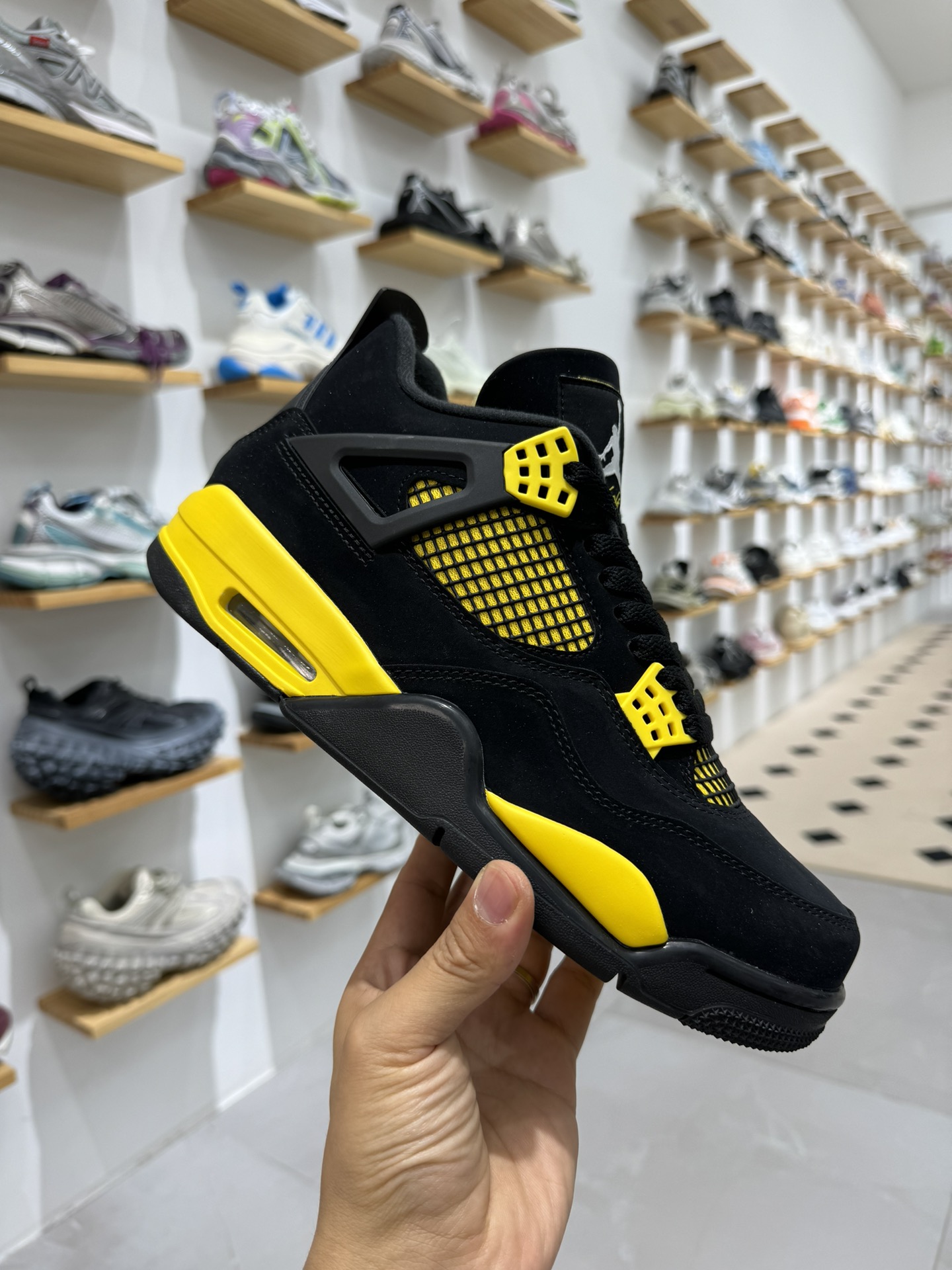 纯原-AirJordan4ThunderAJ4乔4雷公复刻篮球鞋DH6927-017AJ4雷公尺码:40